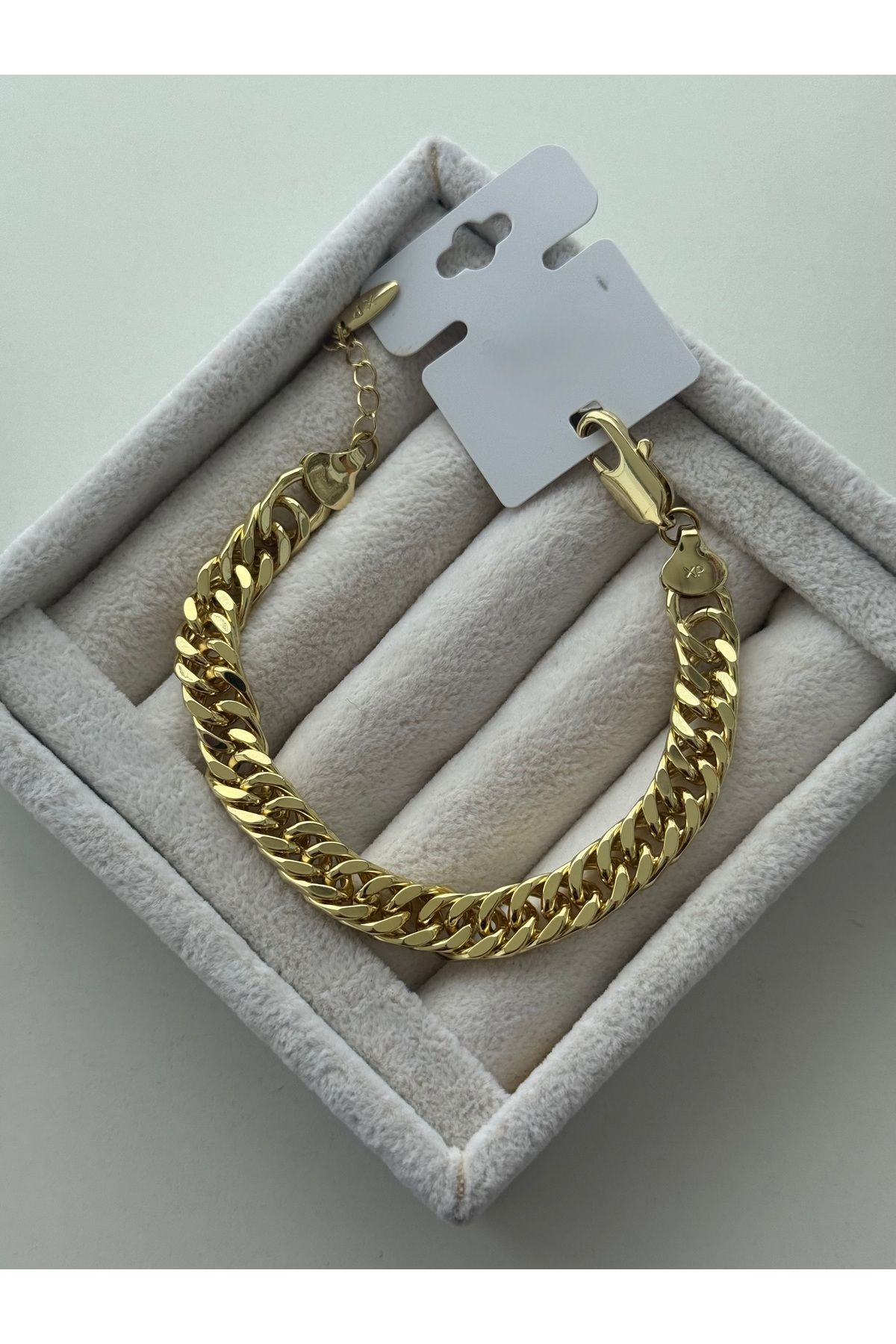 ADALYA ÇELİK 14K RENGİNDE KUYUM MODEL BİLEKLİK