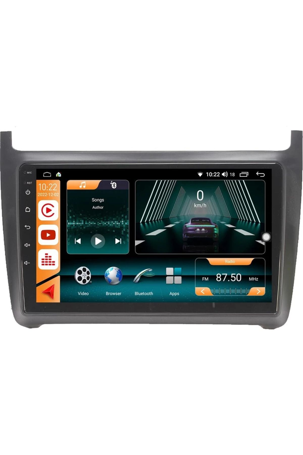 Fimex Volkswagen Polo 2008 - 2015 Uyumlu AndroidAuto / CarPlay Multimedya