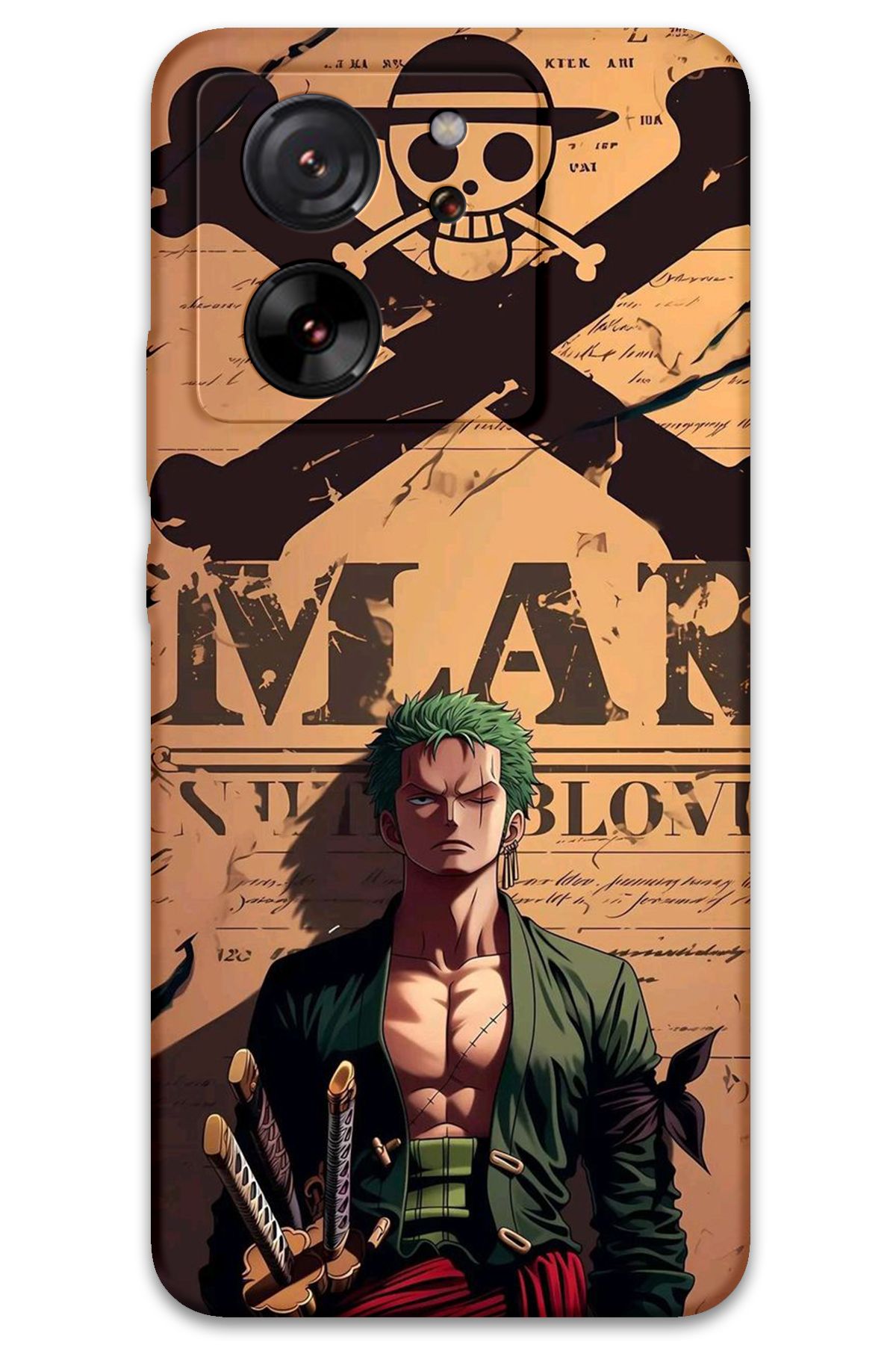 Gramaphone Xiaomi Mi 13T Pro Uyumlu Anime Desenli Telefon Kılıfı + Ekran Koruyucu - 5755
