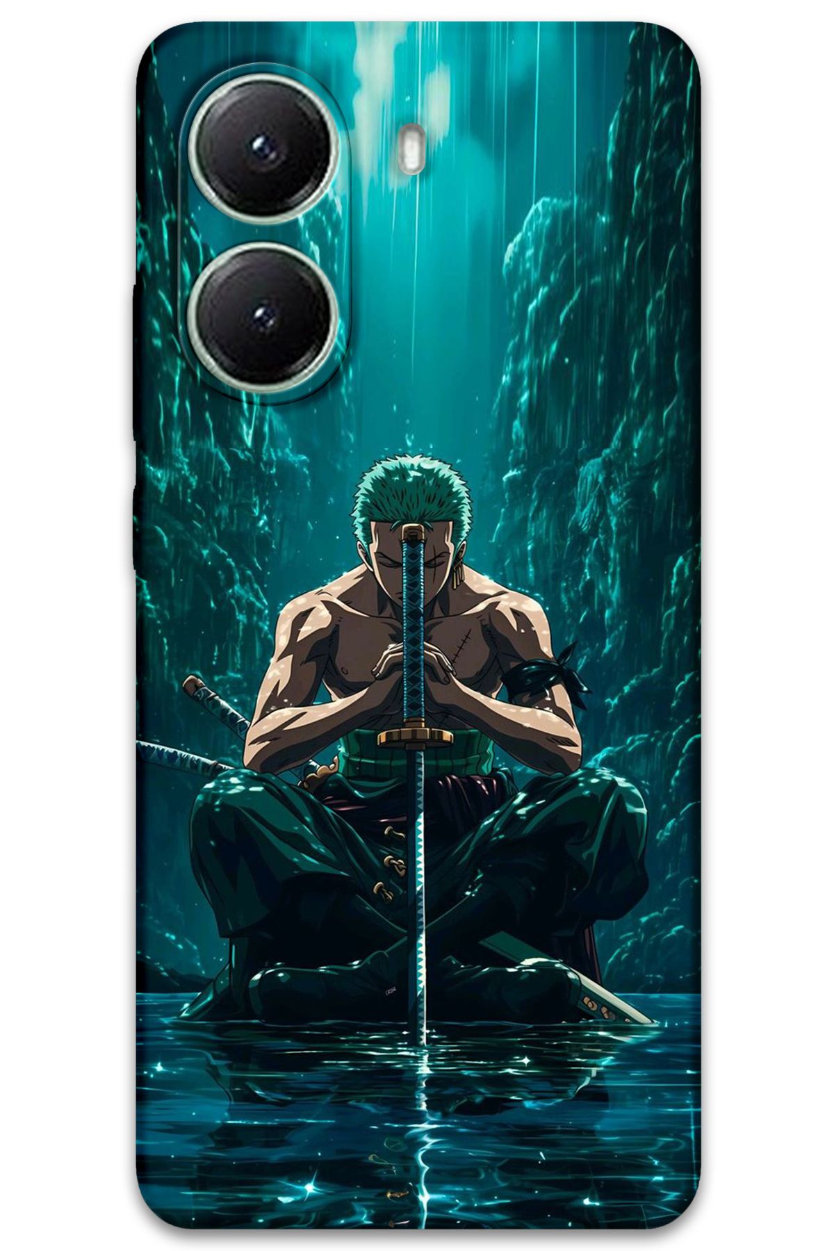 Gramaphone Poco x7 Pro Uyumlu Anime Desenli Telefon Kılıfı + Ekran Koruyucu - 5757