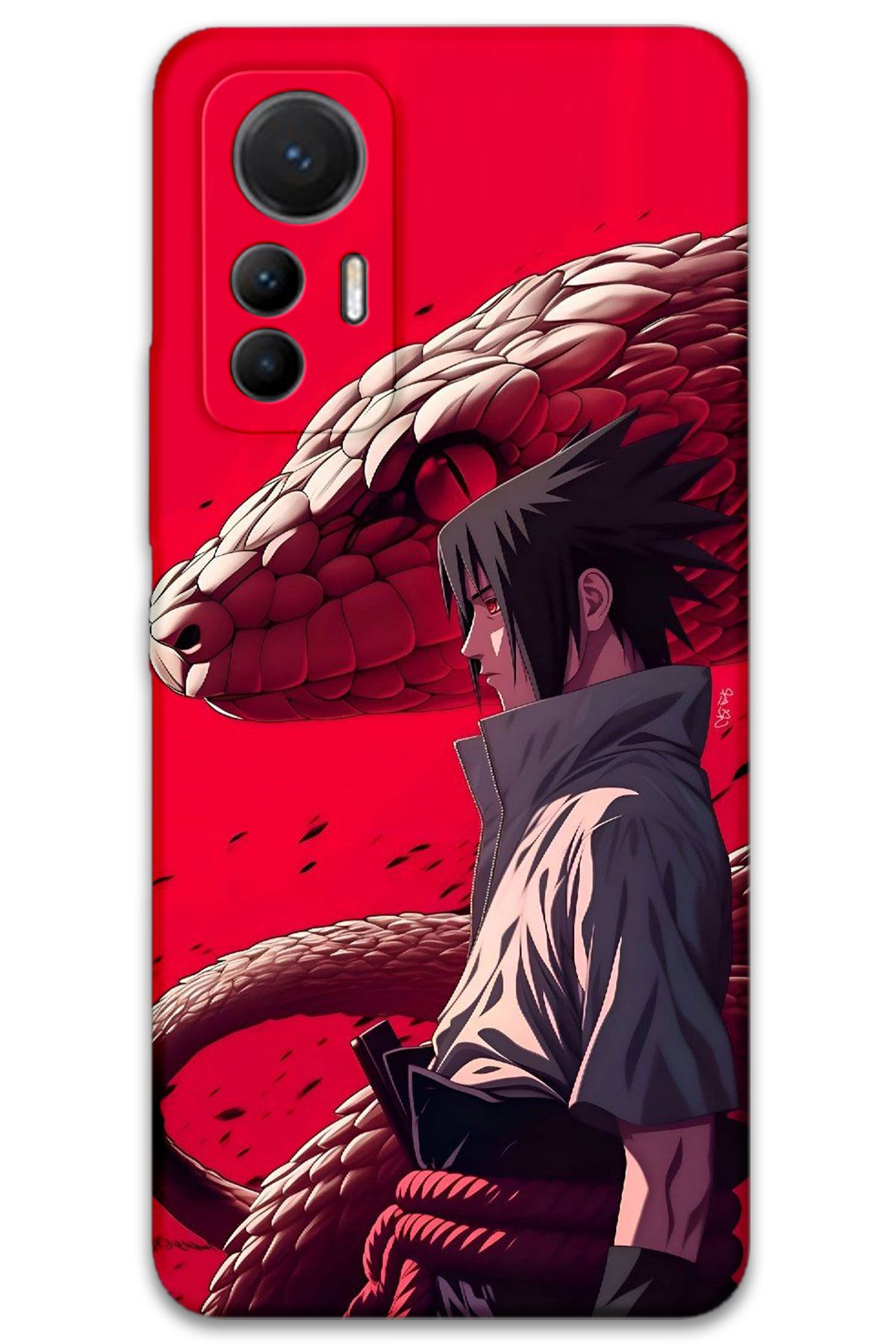 Gramaphone Xiaomi Mi 12 Lite Uyumlu Anime Desenli Telefon Kılıfı + Ekran Koruyucu - 5746