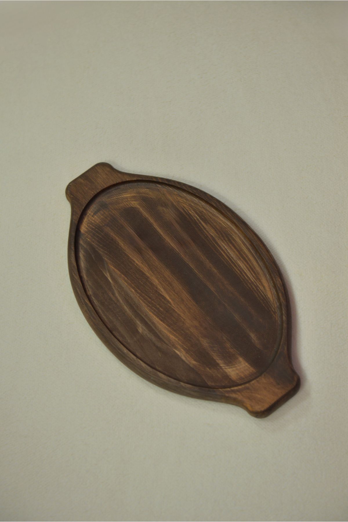 Famwoodart Doğal Ahşap Çok Amaçlı Sunumluk, Çerezlik, Kahvelik, Yağdanlık Altlığı