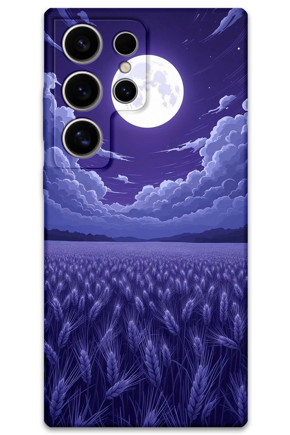 Gramaphone Galaxy S25 Ultra Uyumlu Çiçek Desenli Telefon Kılıfı + Ekran Koruyucu - 5797