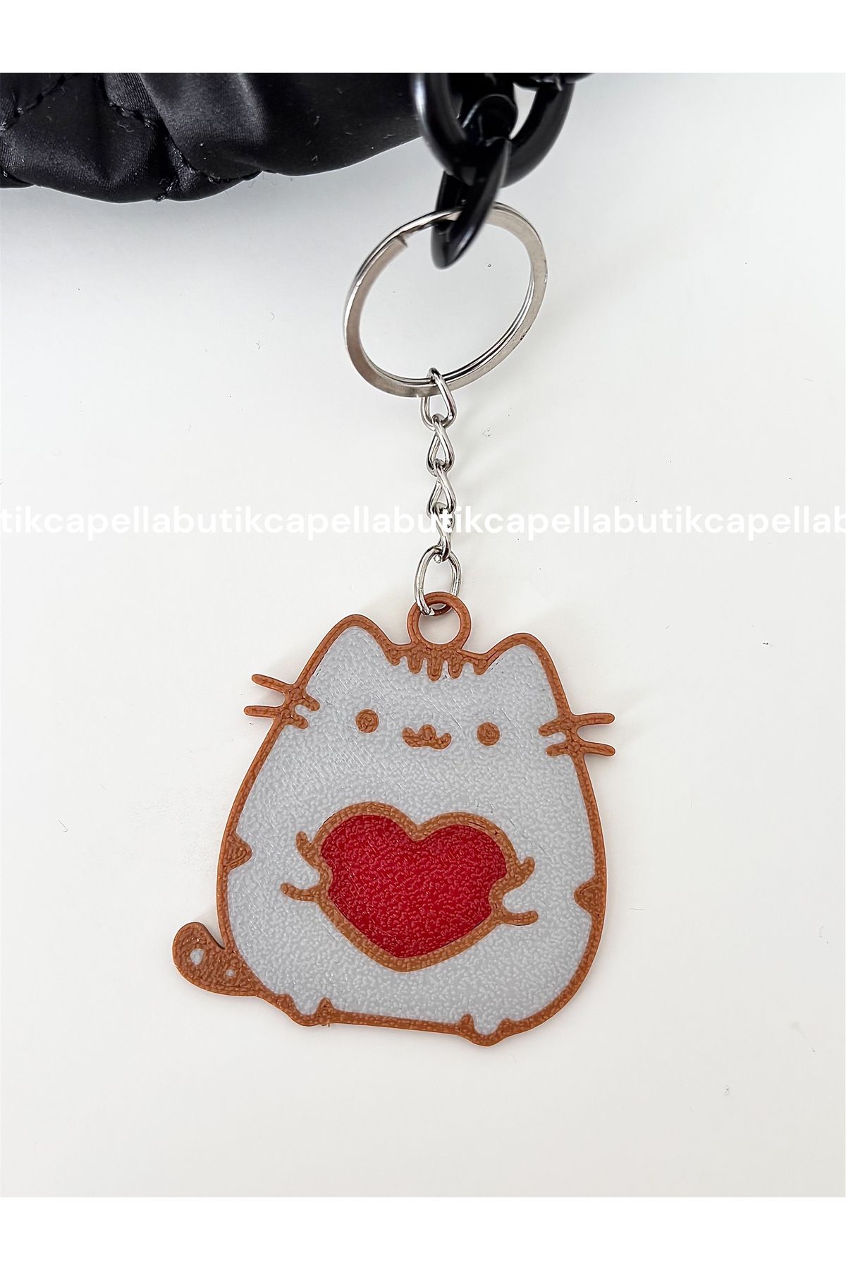 Capella Pusheen Sevimli kedi Anahtarlık ve Çanta Süsü