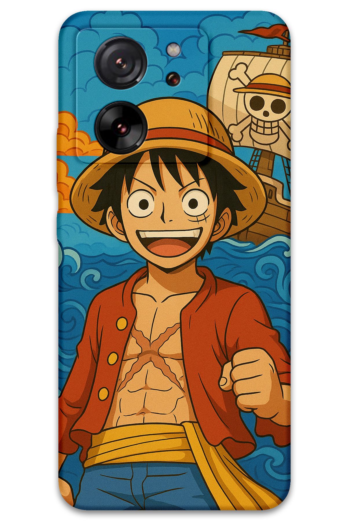 Gramaphone Xiaomi Mi 13T Pro Uyumlu Anime Desenli Telefon Kılıfı + Ekran Koruyucu - 5753