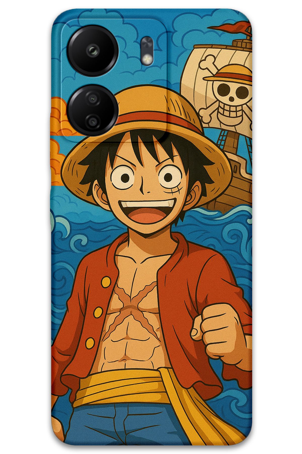 Gramaphone Poco C65 Uyumlu Anime Desenli Telefon Kılıfı + Ekran Koruyucu - 5753