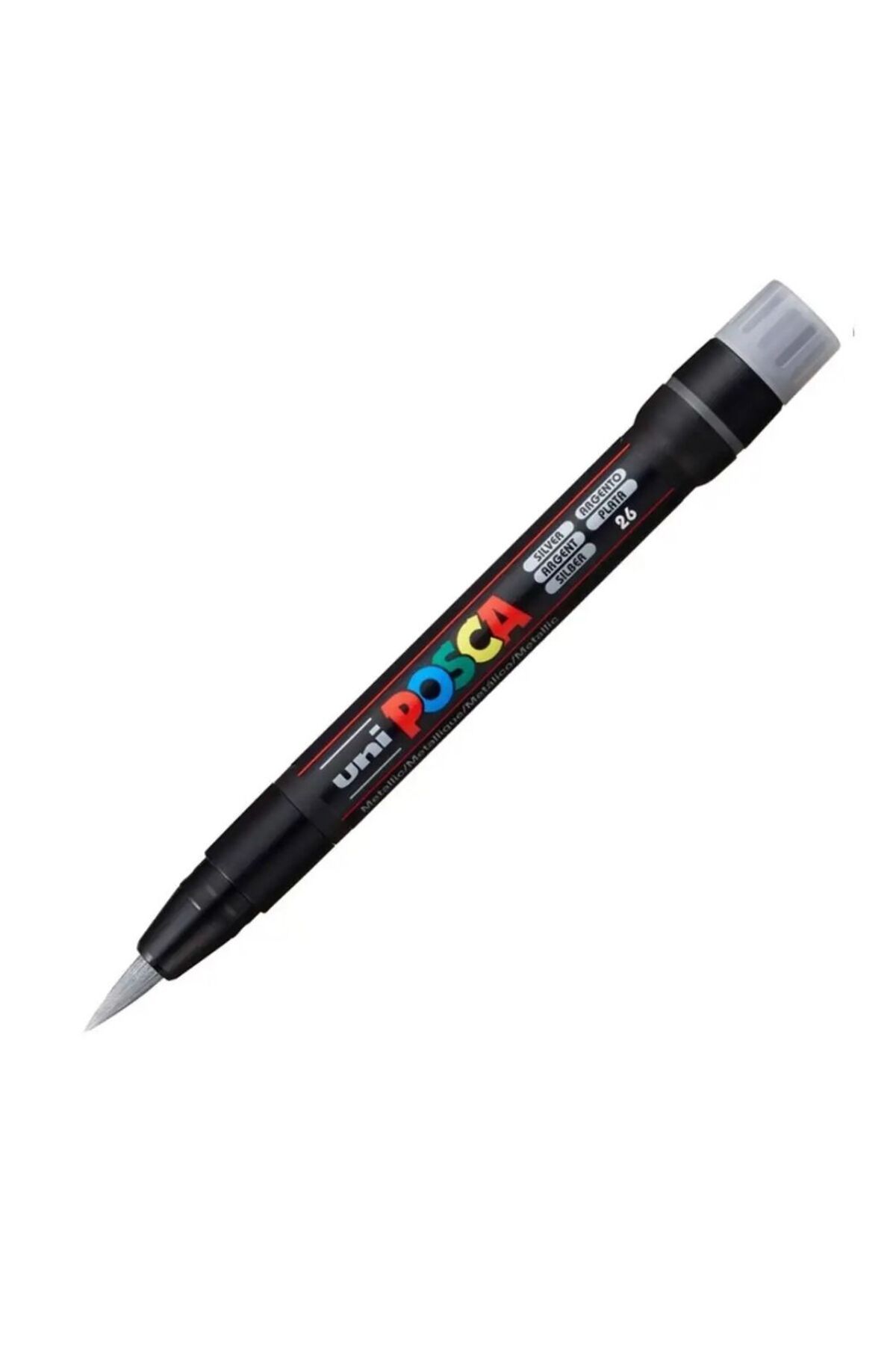 Uni Posca Posca Akrilik Marker Pcf-35 (3-10MM) Metalik Gümüş