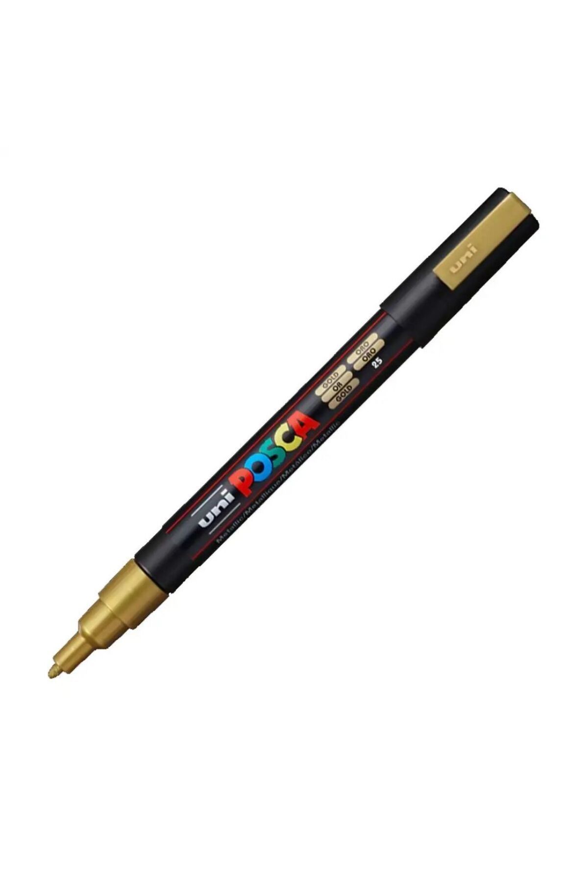 Uni Posca Posca Akrilik Marker Metalik Altın