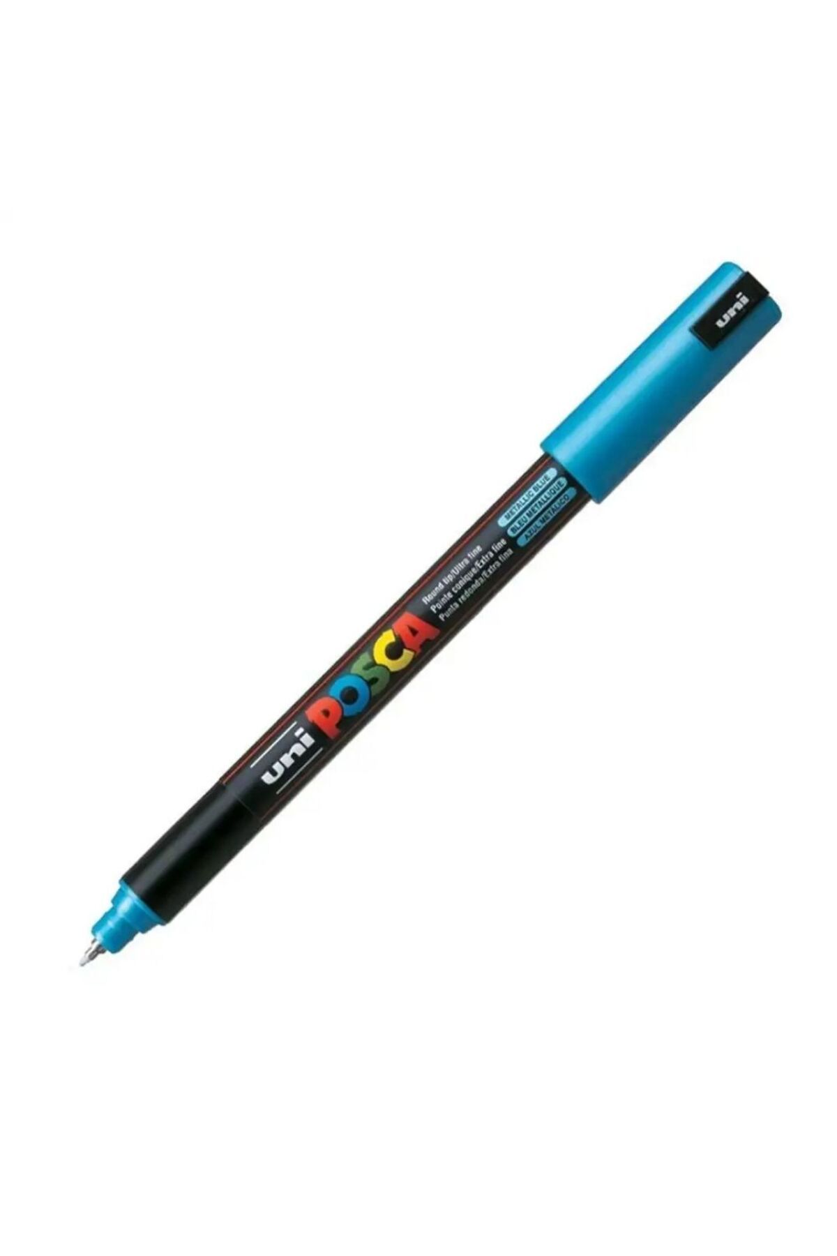 Uni Posca Posca Akrilik Marker Pc-1mr (0.7MM) Metalik Mavi