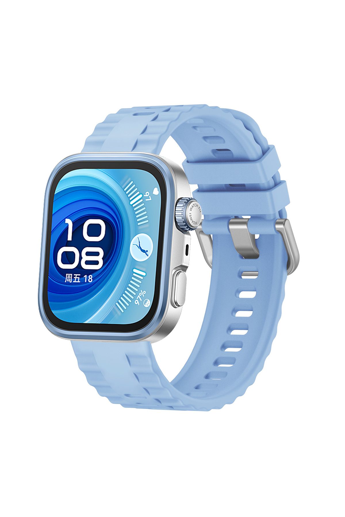 MMPSHOP Huawei Watch Fit 3 / Fit 4 / Fit 4 Pro Uyumlu Silikon Akıllı Saat Kordon