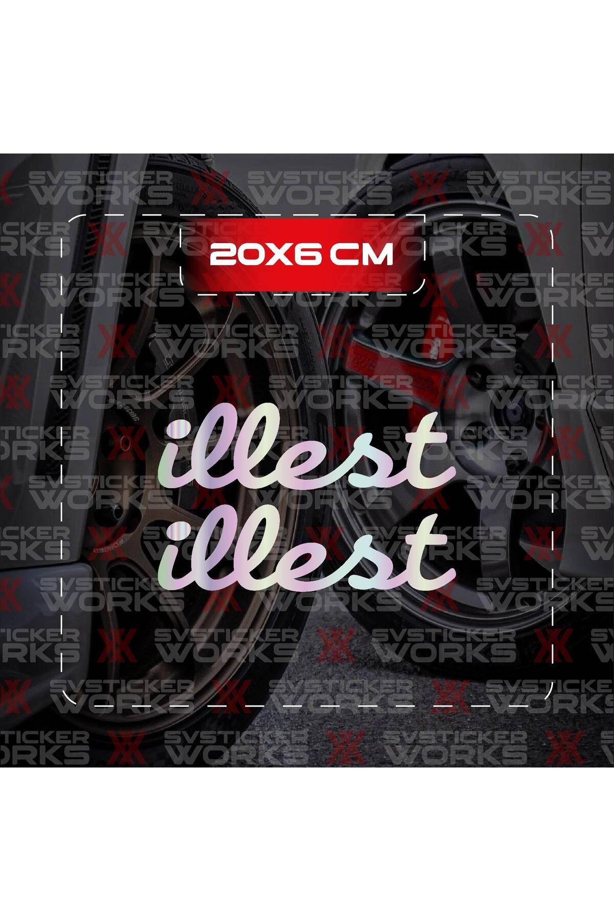 ARONA illest JDM Sticker Araba Laptop Motosiklet Sticker Yapışkanlı Folyo