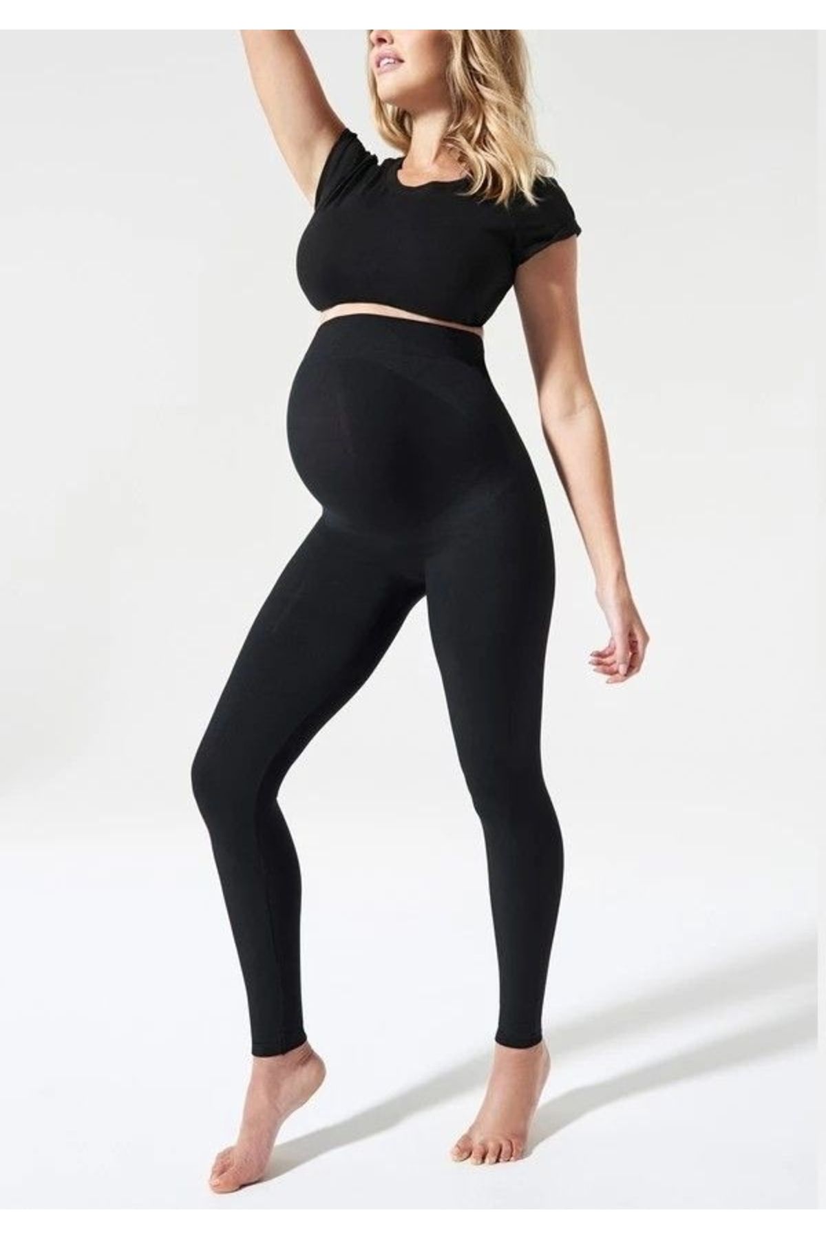 Seduce Textile KOTA HAMİLE TAYT SİYAH