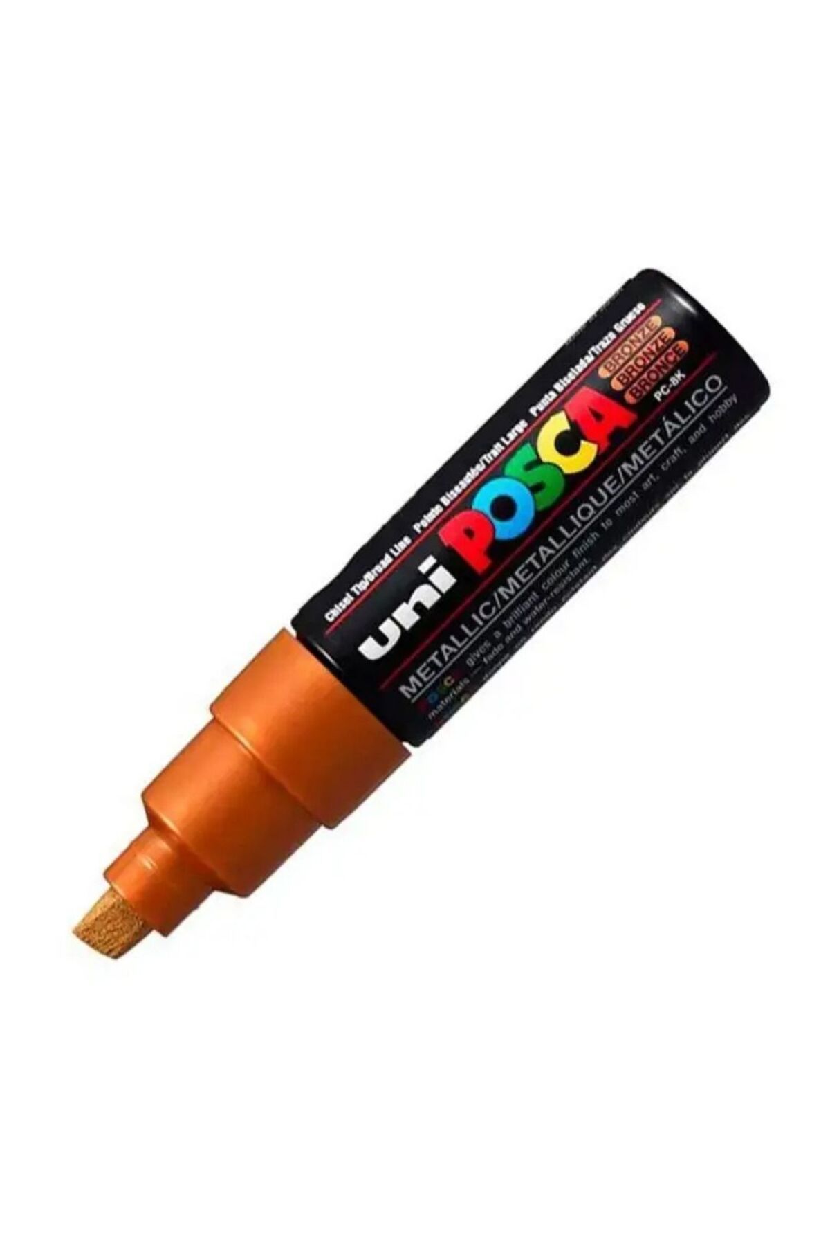 Uni Posca Posca Akrilik Marker Pc-8k (8MM) Metalik Bronz