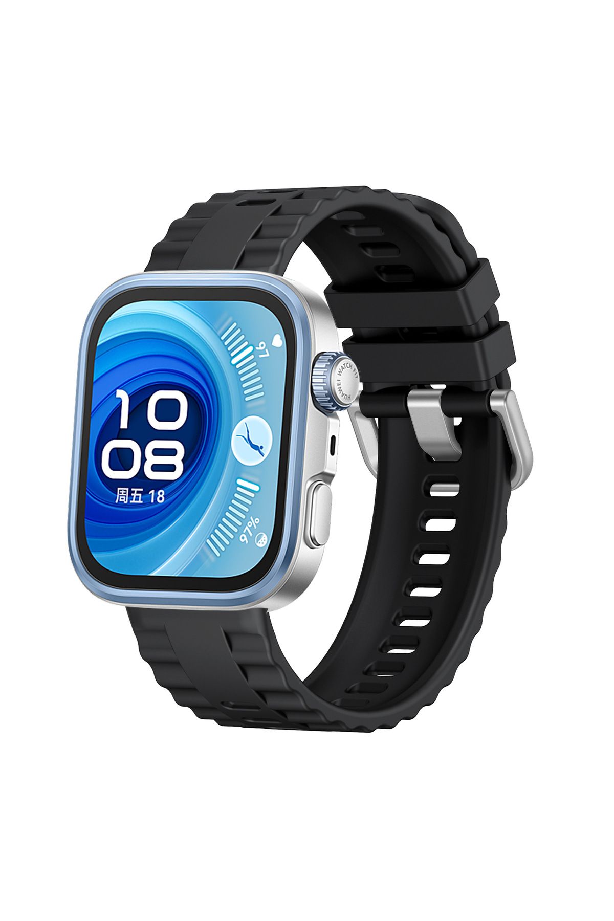 MMPSHOP Huawei Watch Fit 3 / Fit 4 / Fit 4 Pro Uyumlu Silikon Akıllı Saat Kordon