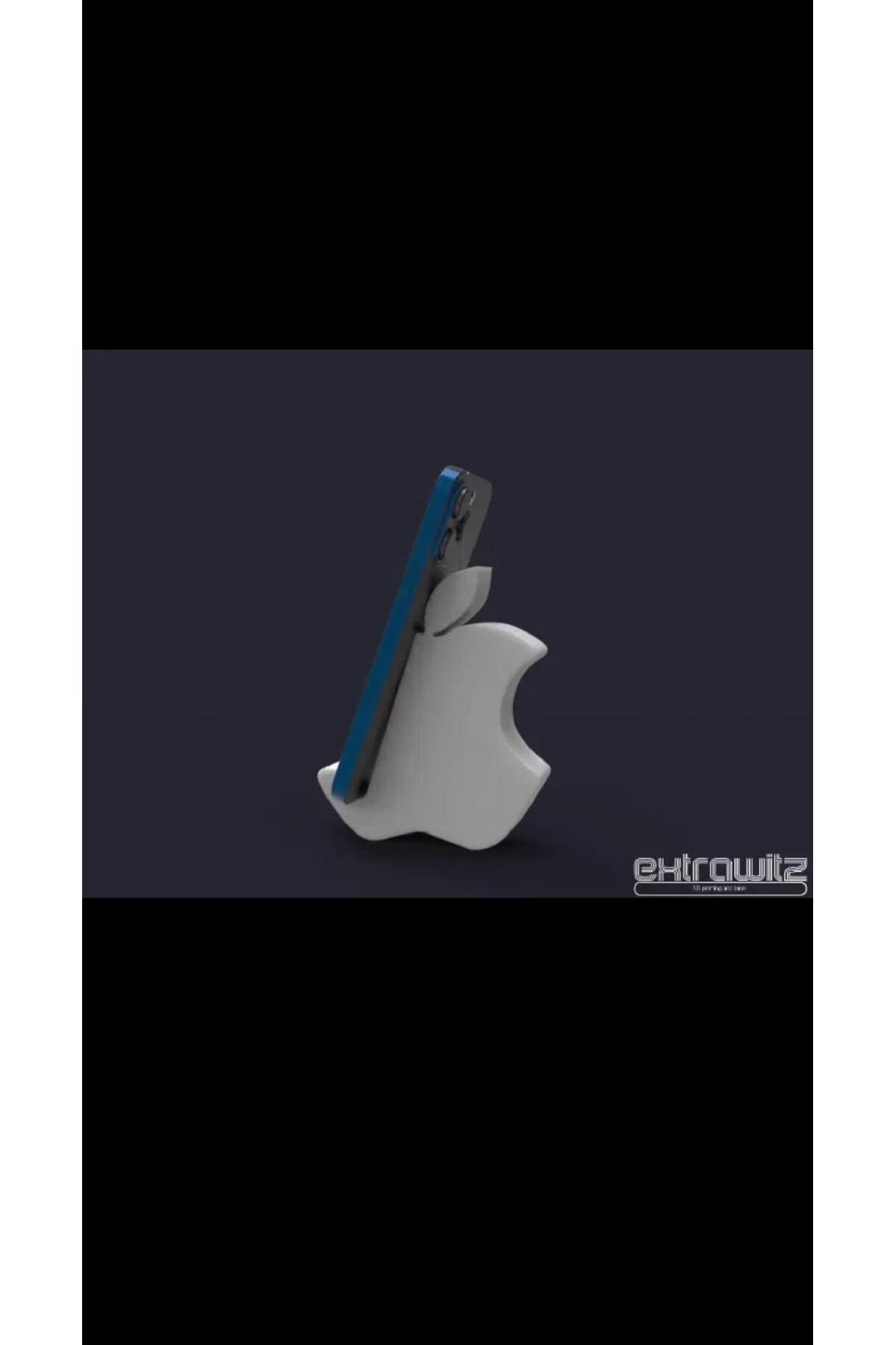 CETOYS 3D APPLE LOGO CEP TELEFONU TUTACAK STAND