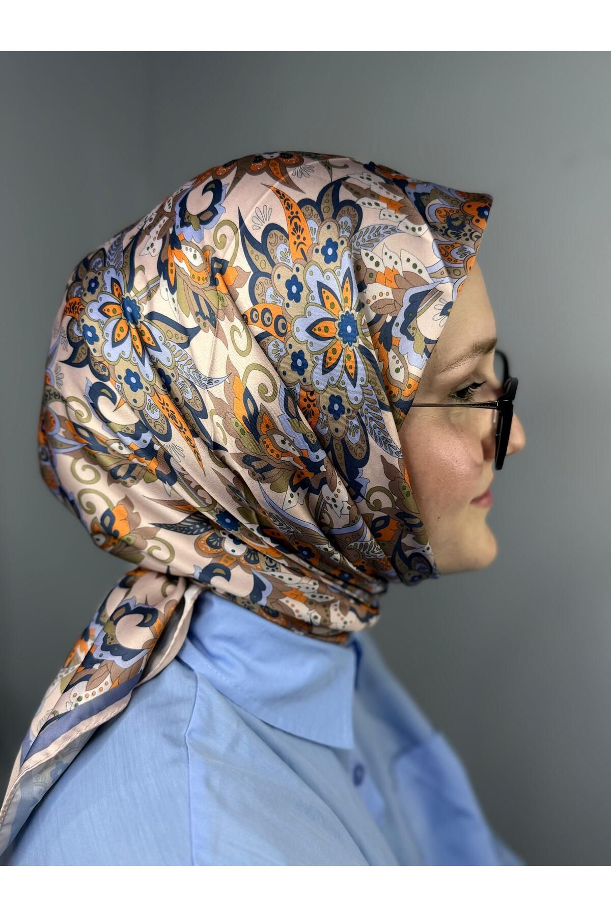 Twentytwo scarf Eşarp|Etnik Desenli Eşarp|Desenli Eşarp