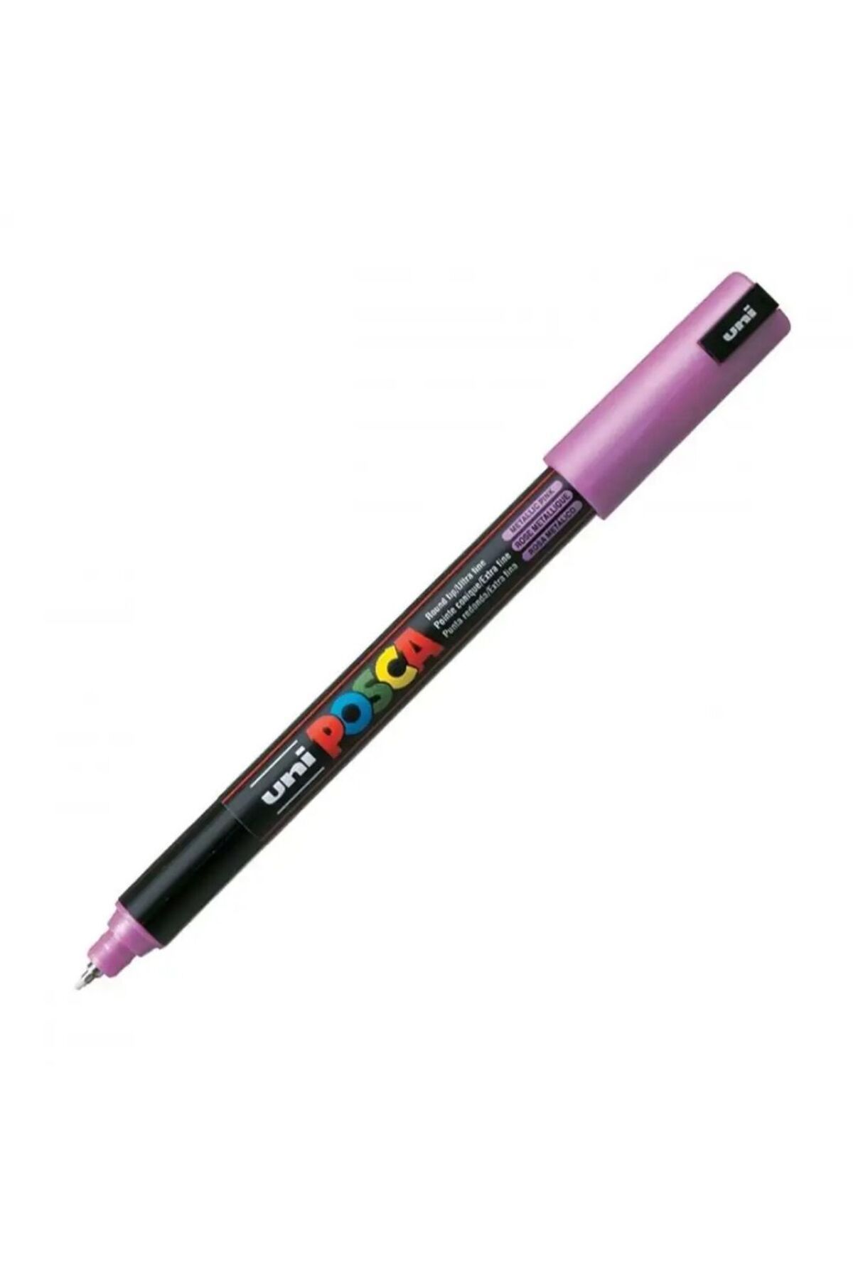 Uni Posca Posca Akrilik Marker Pc-1mr (0.7MM) Metalik Pembe