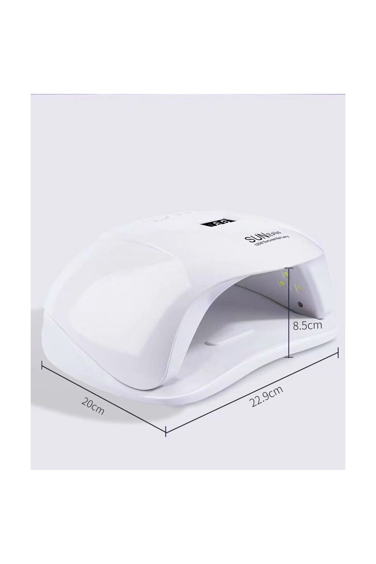OEM-UV lamp, LED 120W, LCD display, Automatic ignition when hand is inserted, White 2
