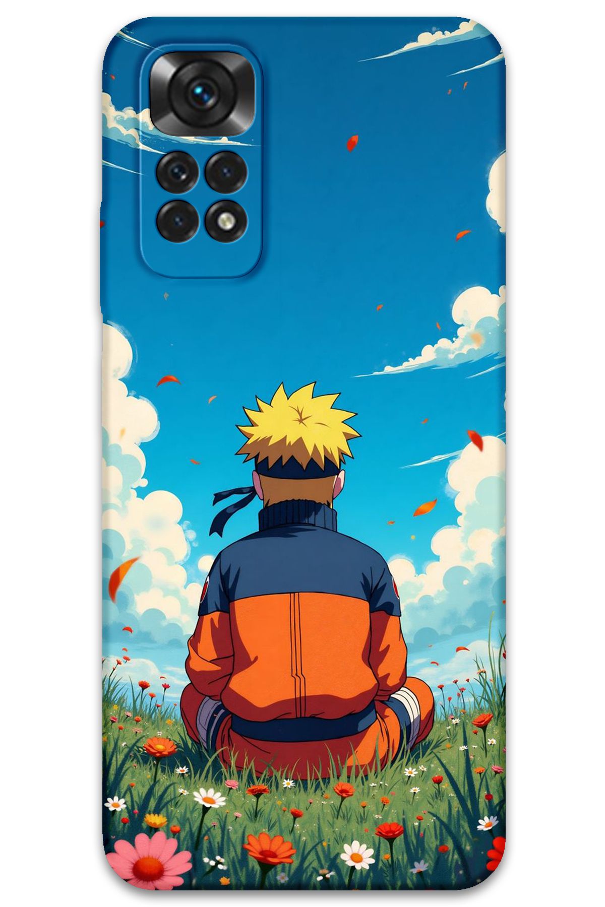 Gramaphone Xiaomi Redmi Note 11 Uyumlu Anime Desenli Telefon Kılıfı + Ekran Koruyucu - 5747