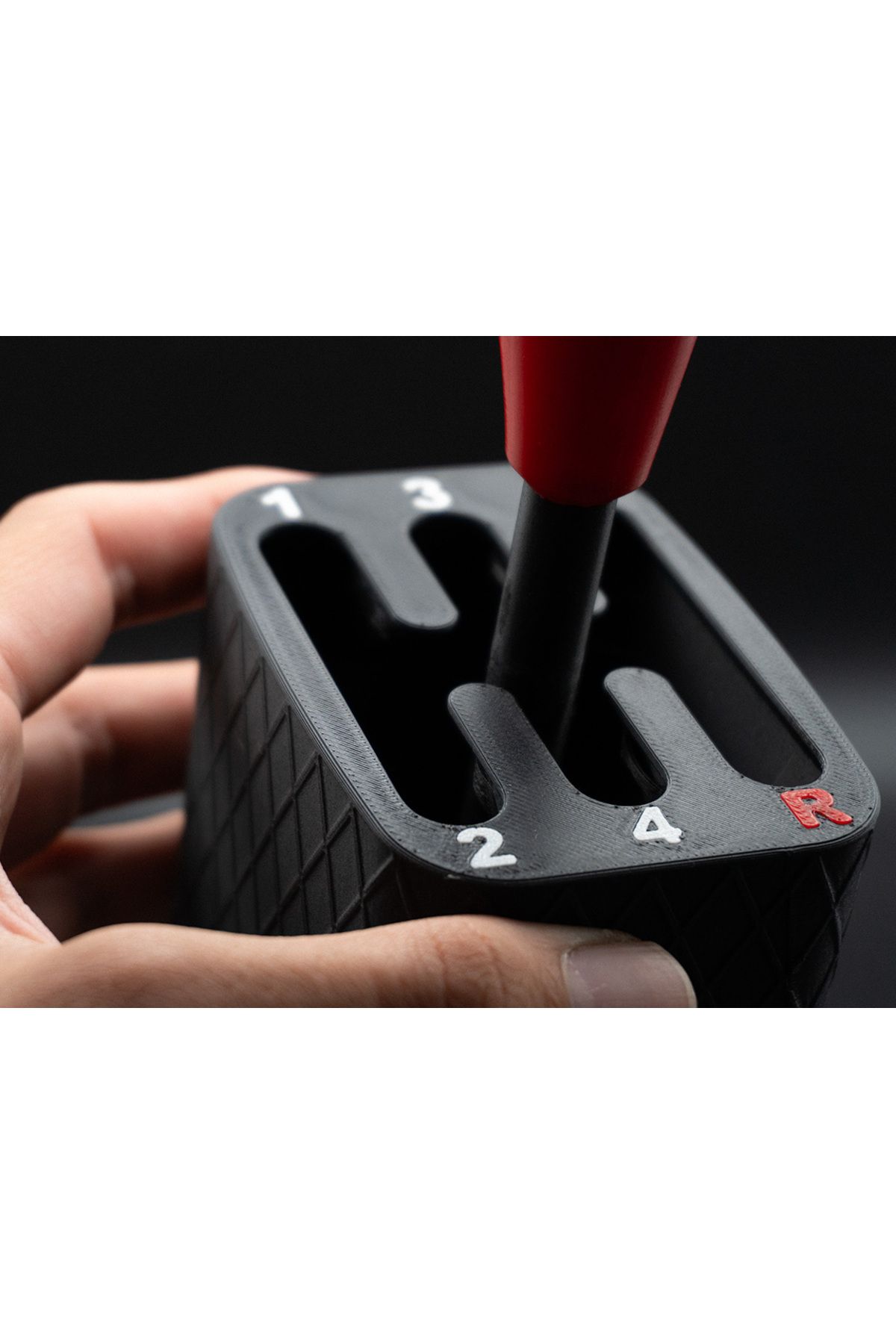 GÜÇLÜKOL Vites Topuzu Tasarımlı Stres Giderici Oyuncak – 3D Baskı El Objes