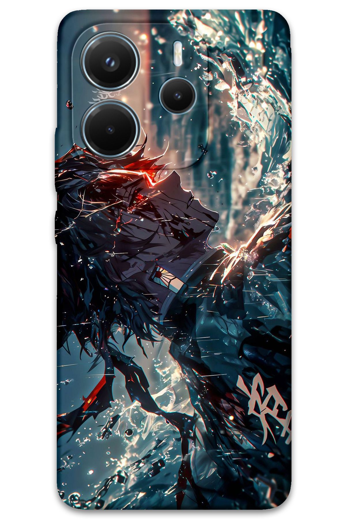 Gramaphone Xiaomi Redmi Note 14 5G Uyumlu Anime Desenli Telefon Kılıfı + Ekran Koruyucu - 5749