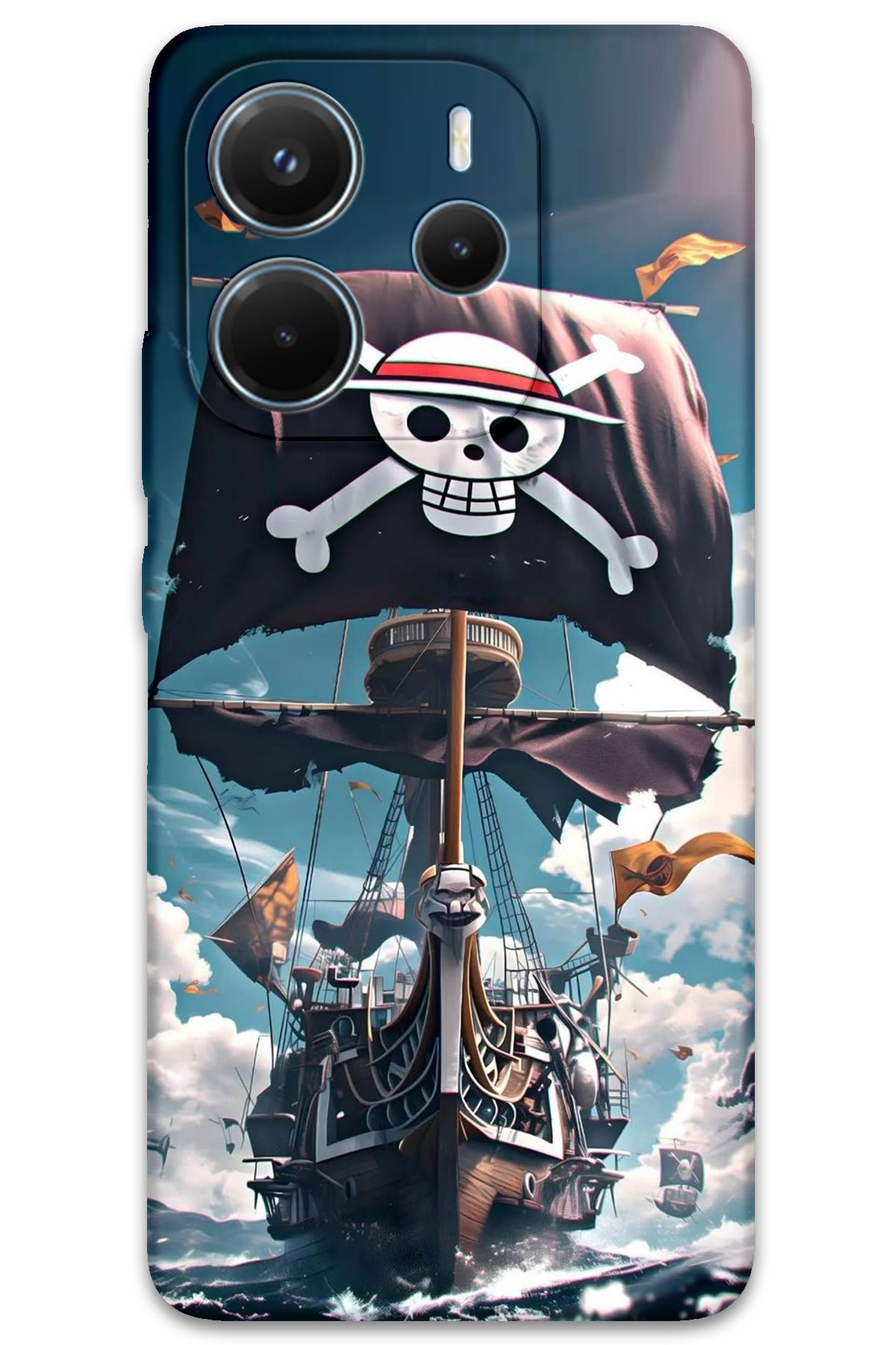 Gramaphone Xiaomi Redmi Note 14 5G Uyumlu Anime Desenli Telefon Kılıfı + Ekran Koruyucu - 5752
