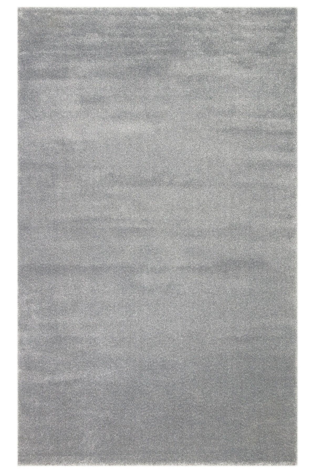Eko Halı MAYER HALI LOTTO PLAIN GREY Hav Toz Vermez Modern Sade Desenli Makine Halısı
