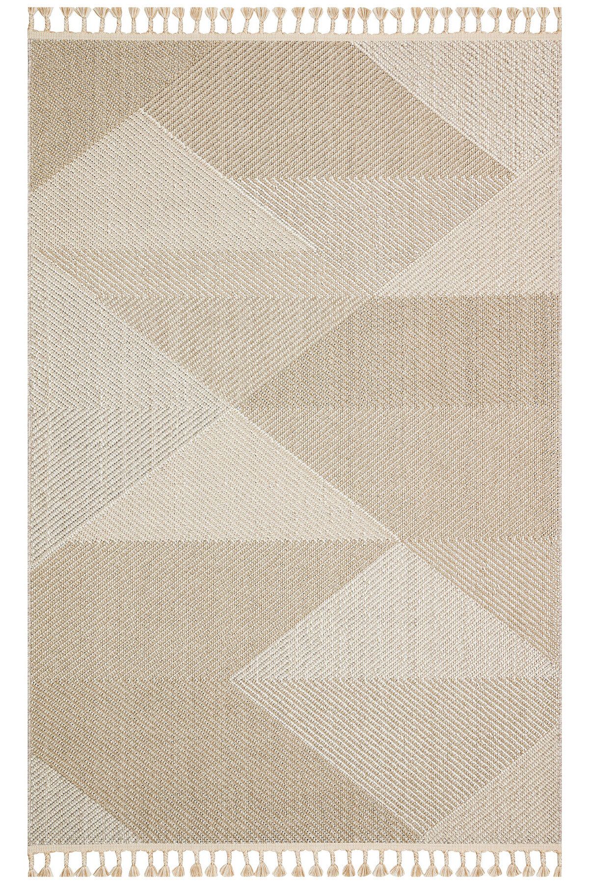 Eko Halı MAYER HALI SOHO 08 BEIGE Hav Toz Vermez Hasır Dokuma Modern Makine Halısı