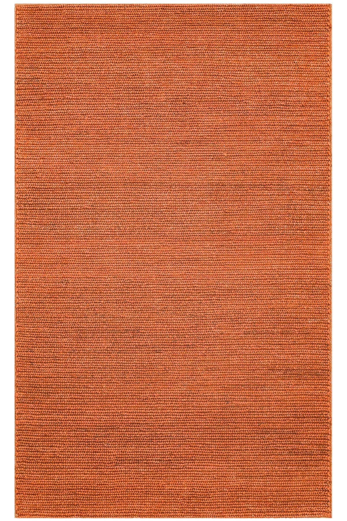 Eko Halı MAYER HALI FLATWEAVE FINE RUST El Dokuma Naturel ECHO Hasır Halı