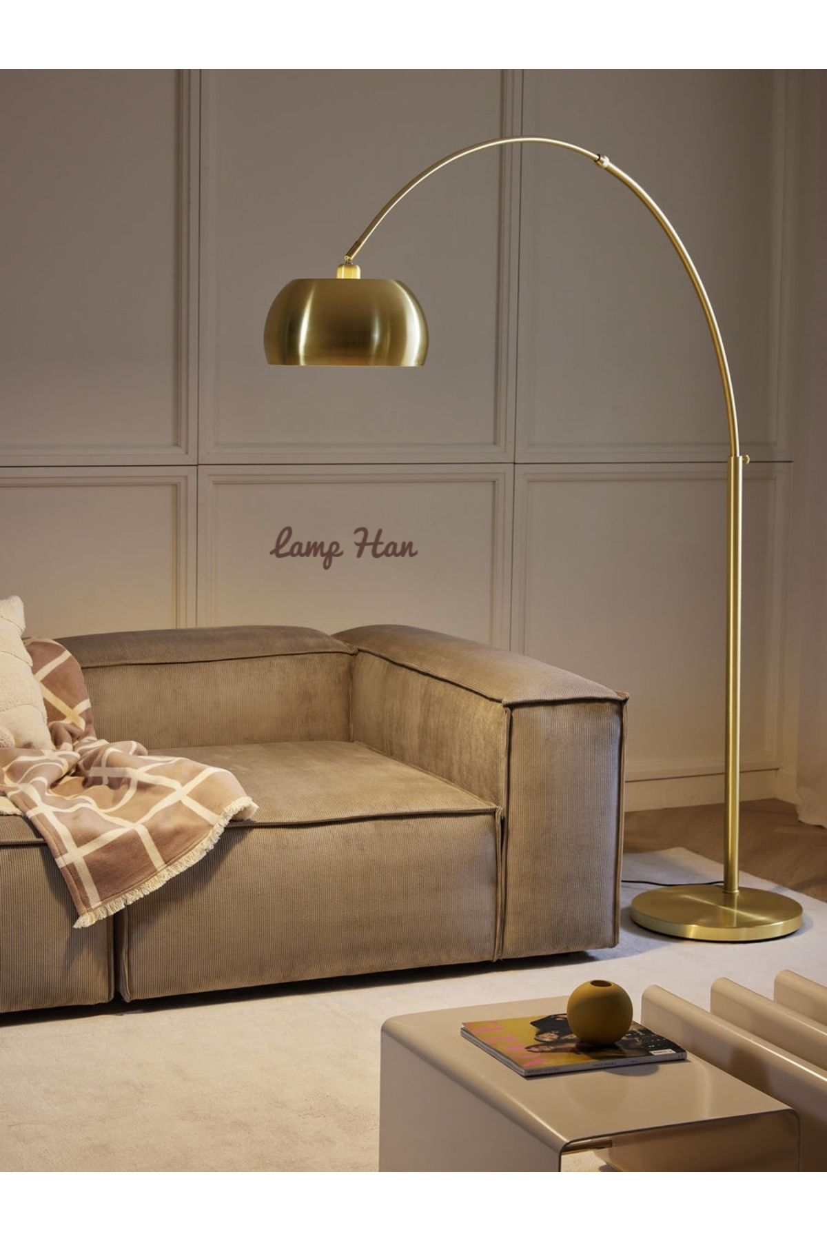 Lamp Han Orta Çağ Deve Boynu Olta Lambader(Satıcı Kısmının LAMP HAN Olmasına Dikkat Ediniz.)