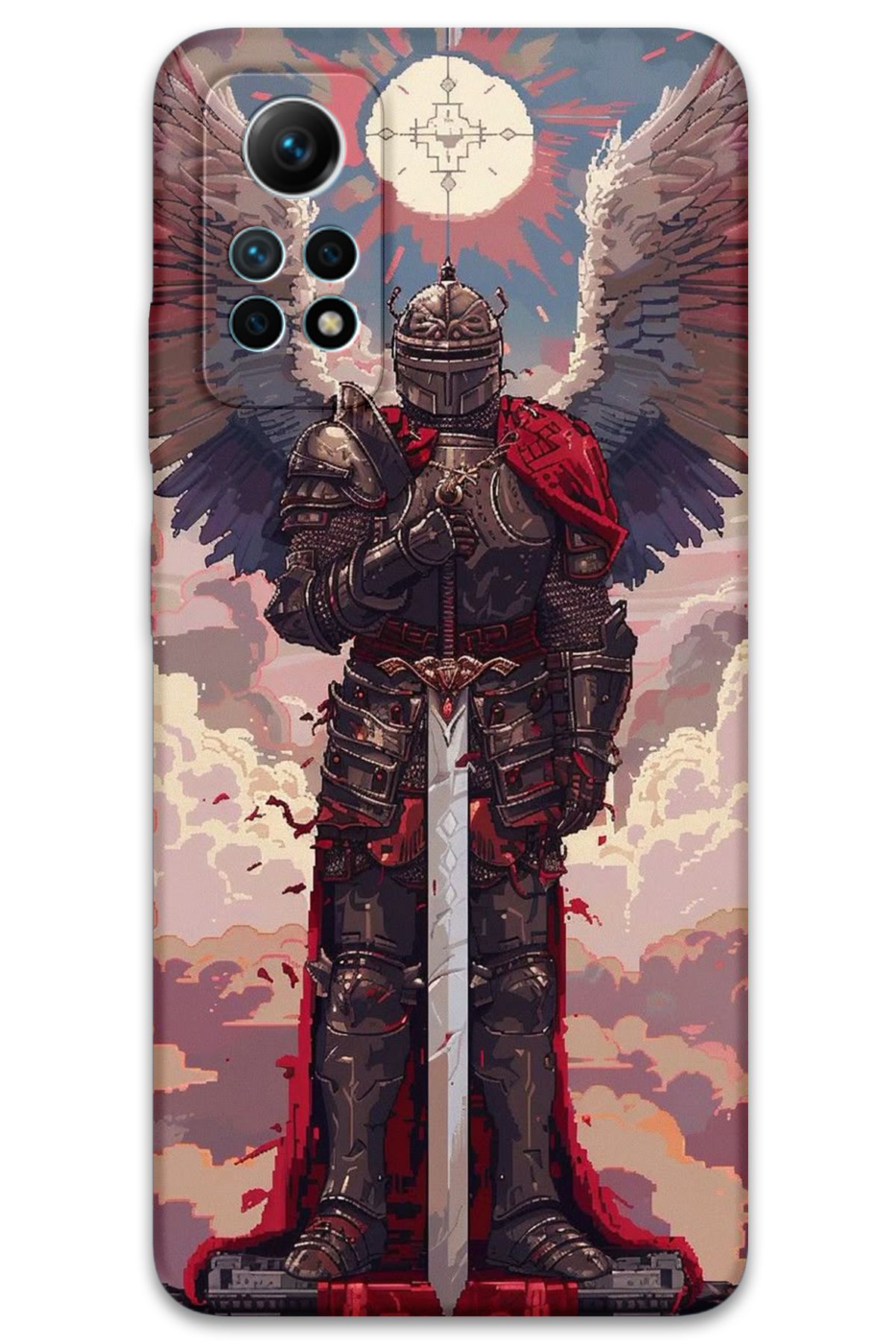 Gramaphone Xiaomi Redmi Note 12 Pro 4G Uyumlu Retro Desenli Telefon Kılıfı + Ekran Koruyucu - 5837