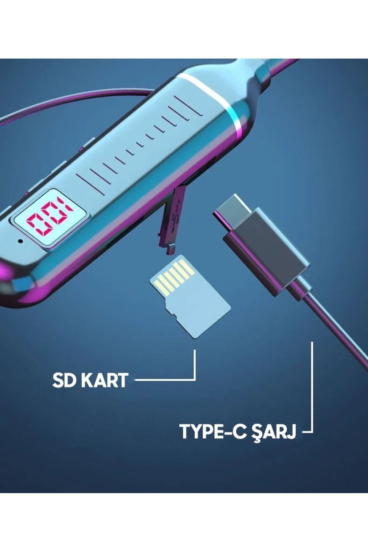 Lucatech Samsung S21 / S22 / S23 / A15 / A25 / A35 / A42 / A55 / M51 / M34 uyumlu Bluetooth Kulaklık 150 Saat