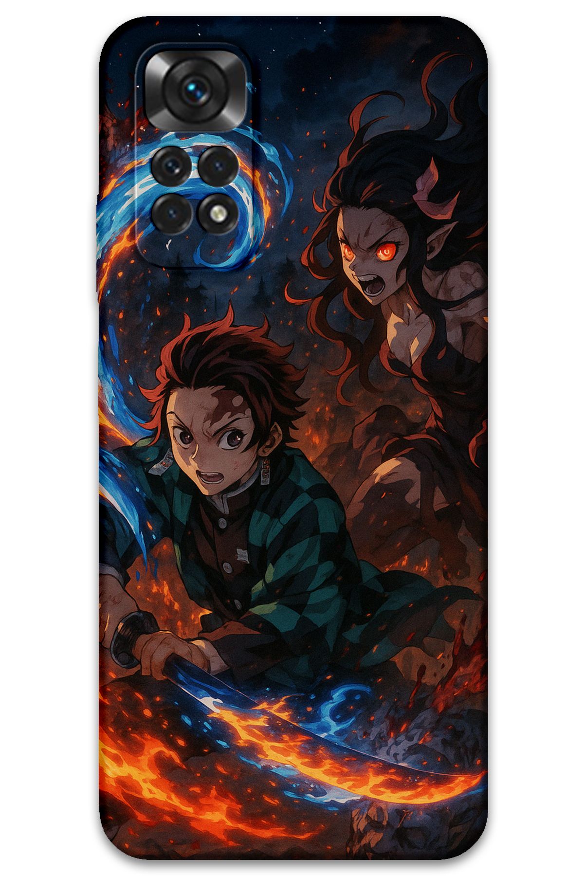 Gramaphone Xiaomi Redmi Note 11 Pro 5G Uyumlu Anime Desenli Telefon Kılıfı + Ekran Koruyucu - 5745