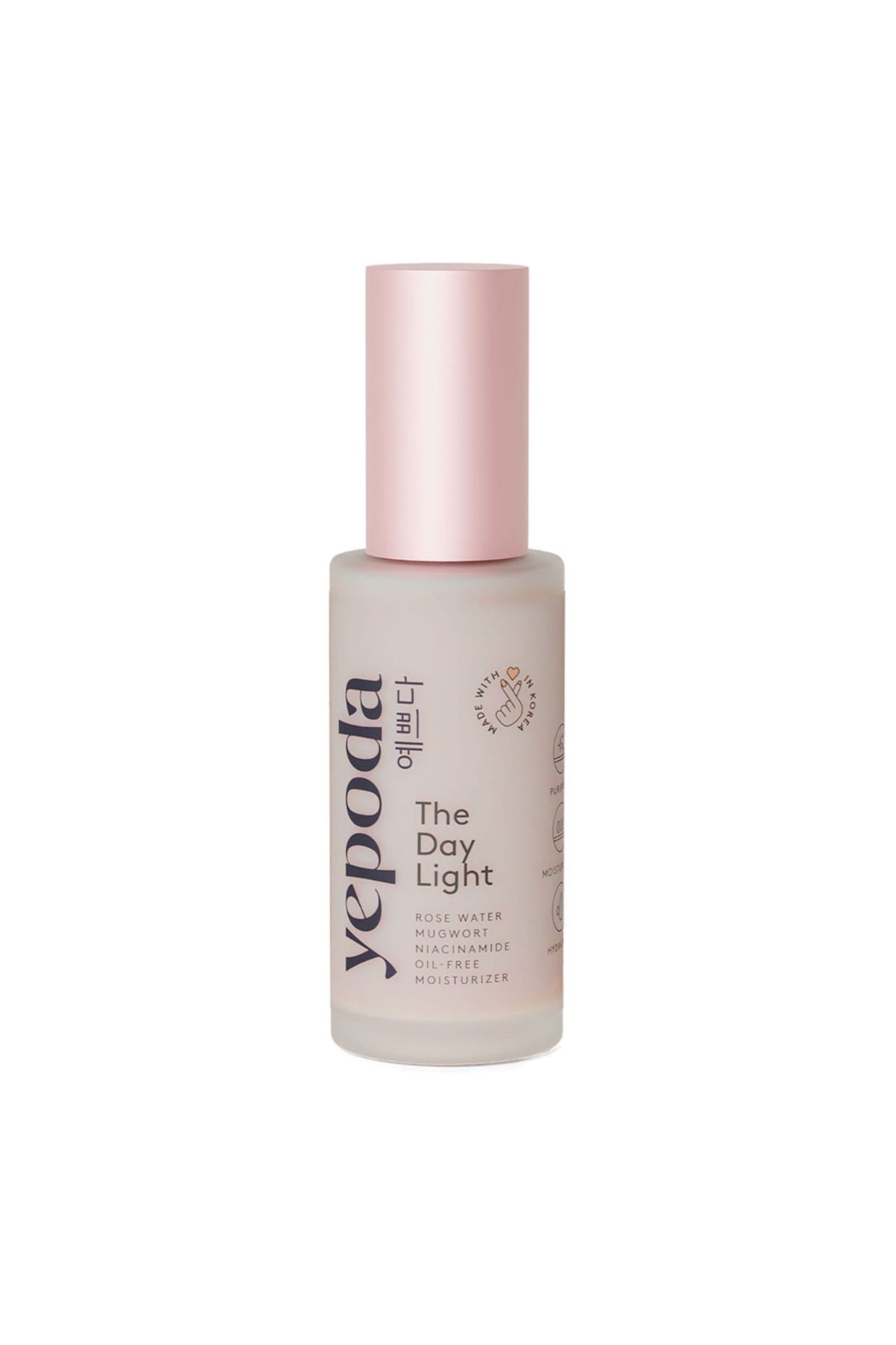 Yepoda The Day Light Gül Suyu Misk Otu Ve Niasinamid İçeren Yağsız Nemlendirici Krem 50 ml Elsbeauty