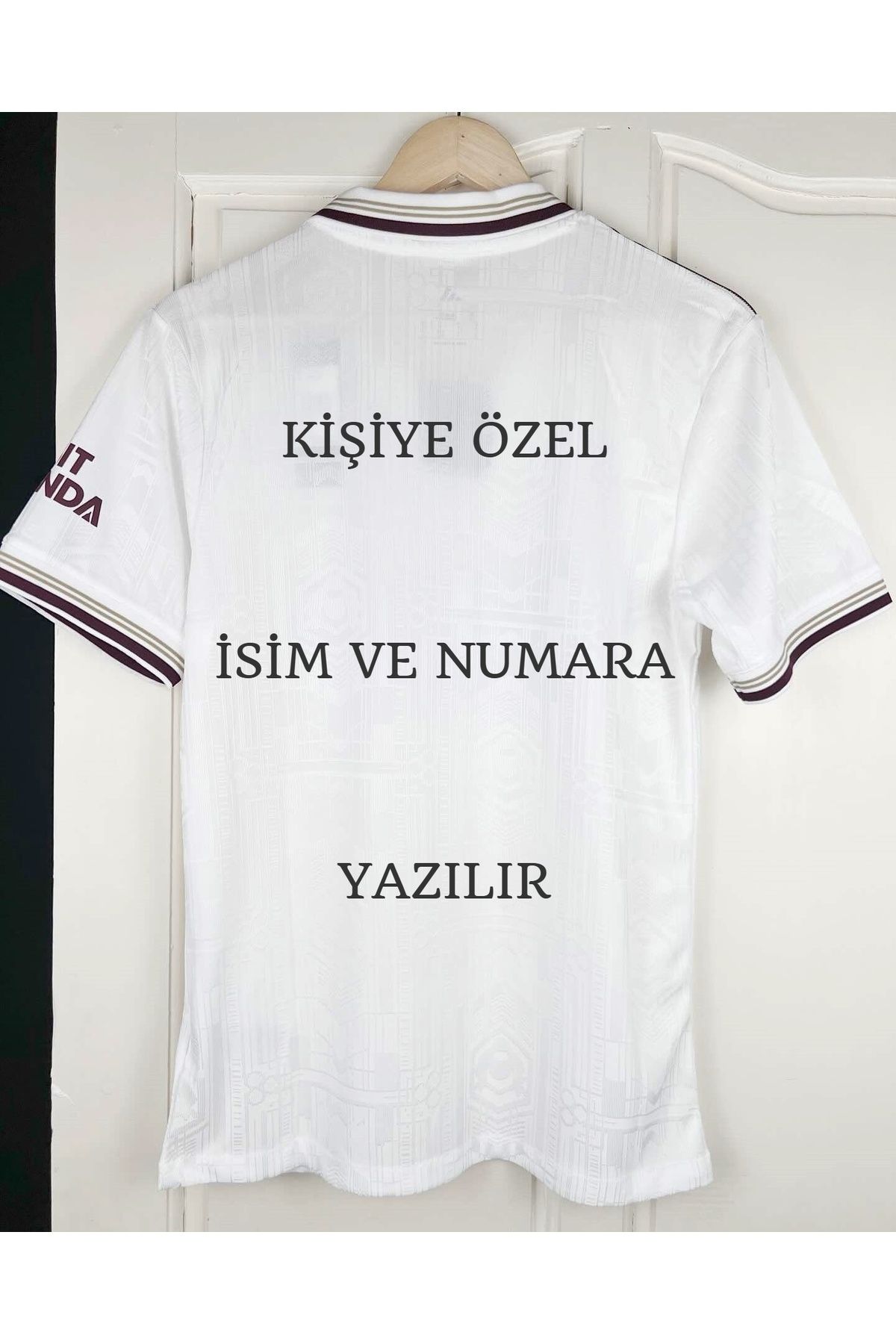 Lion Spor A'rsenal 2025-26 Yeni Sezon Kişiye Özel İsimli Yakalı Deplasman Forması