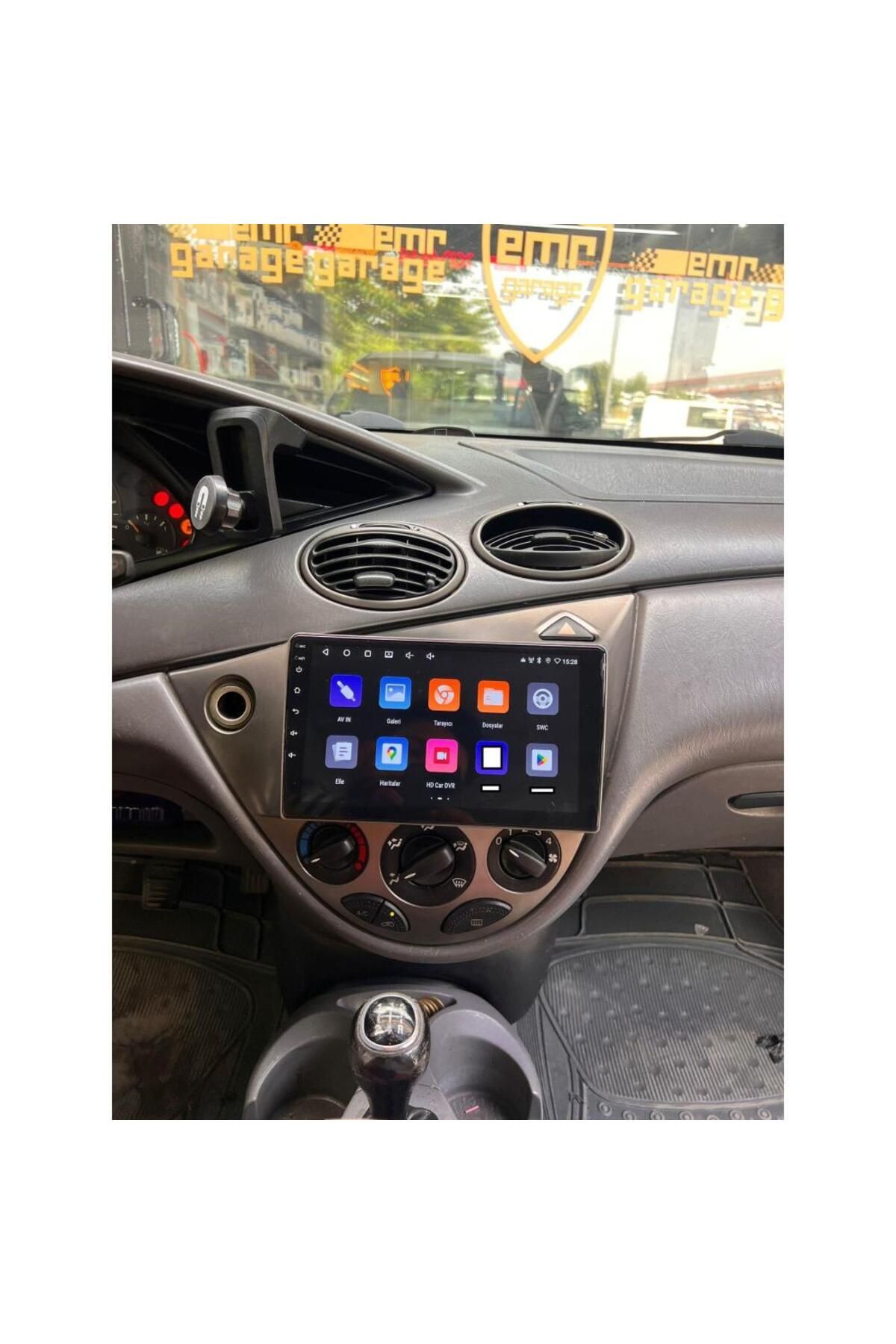 smartgo Ford Focus 1 Android GPS Carplay 8+128 GB Kamera + Çerçeve Teyp (1999-2004) Uyumlu