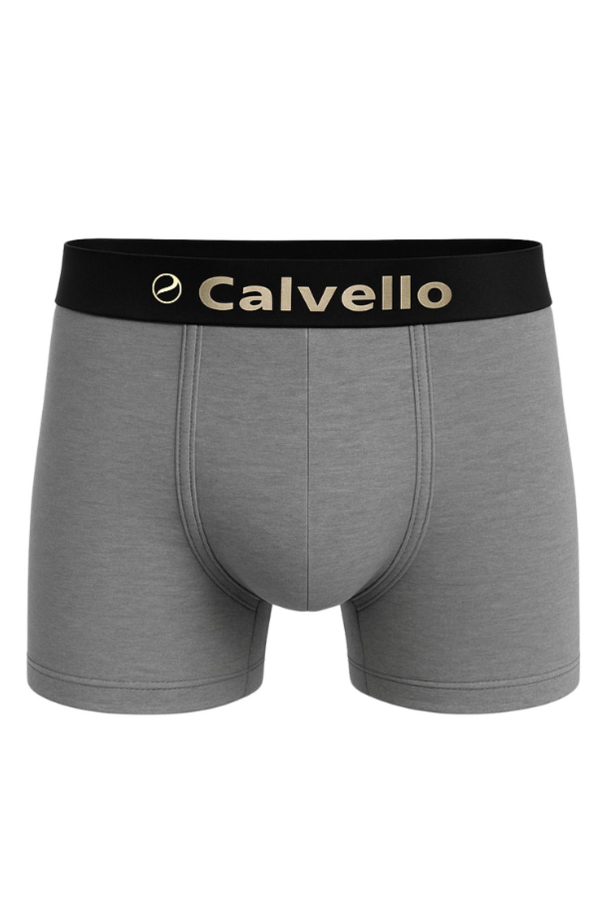 CALVELLO Phantom Series Erkek Boxer - Antrasit | Premium Likralı Modal Kumaş