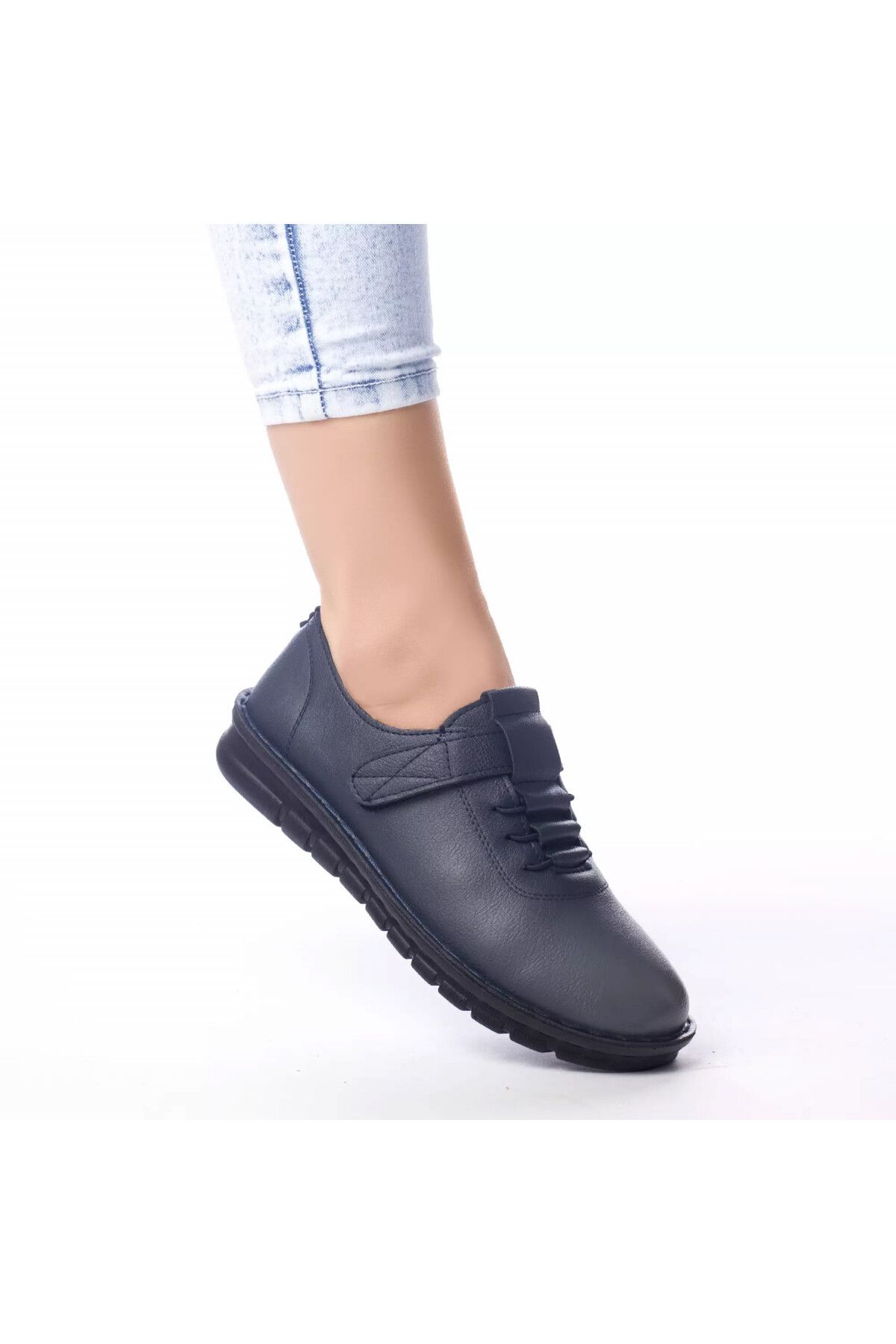 MODA STİL-Judith casual shoes blue eco-leather, 36 4
