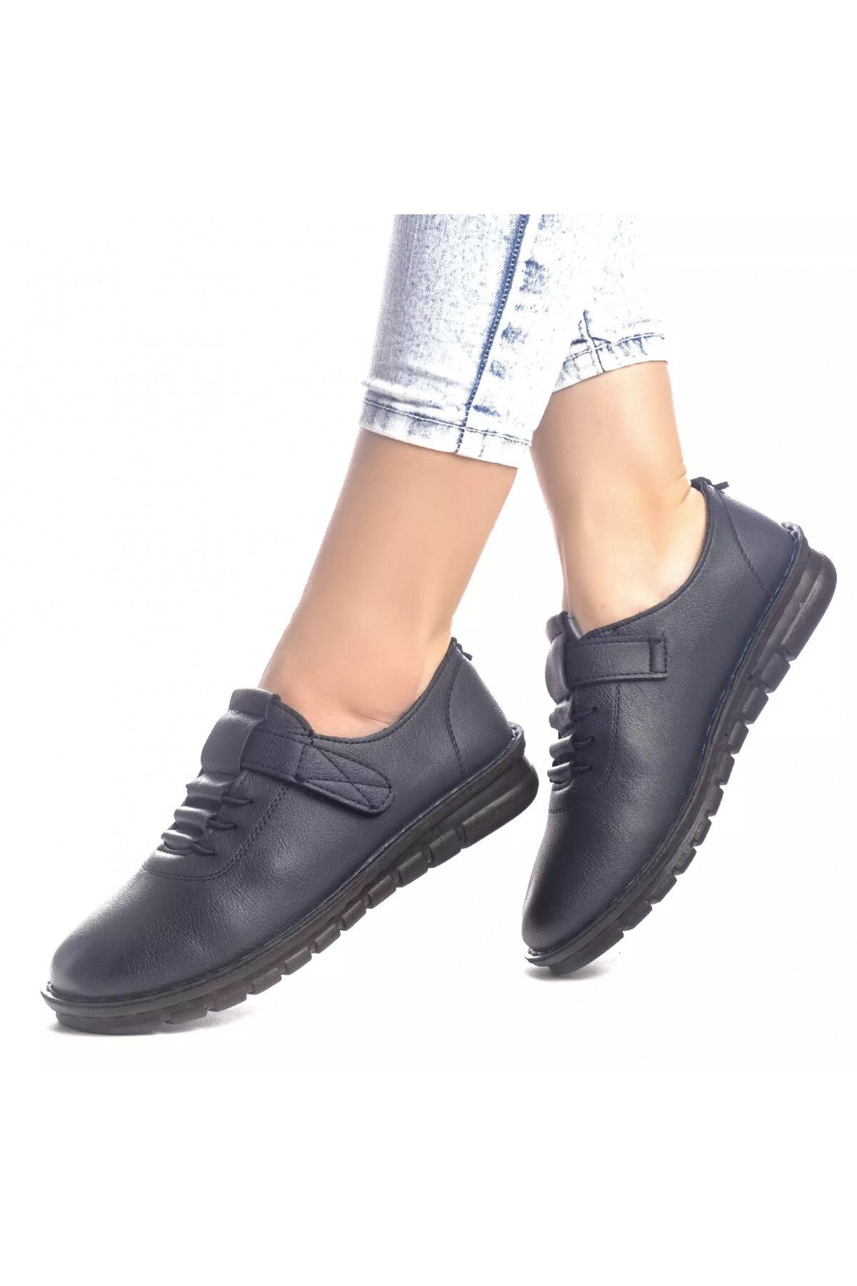 MODA STİL-Judith casual shoes blue eco-leather, 36 1