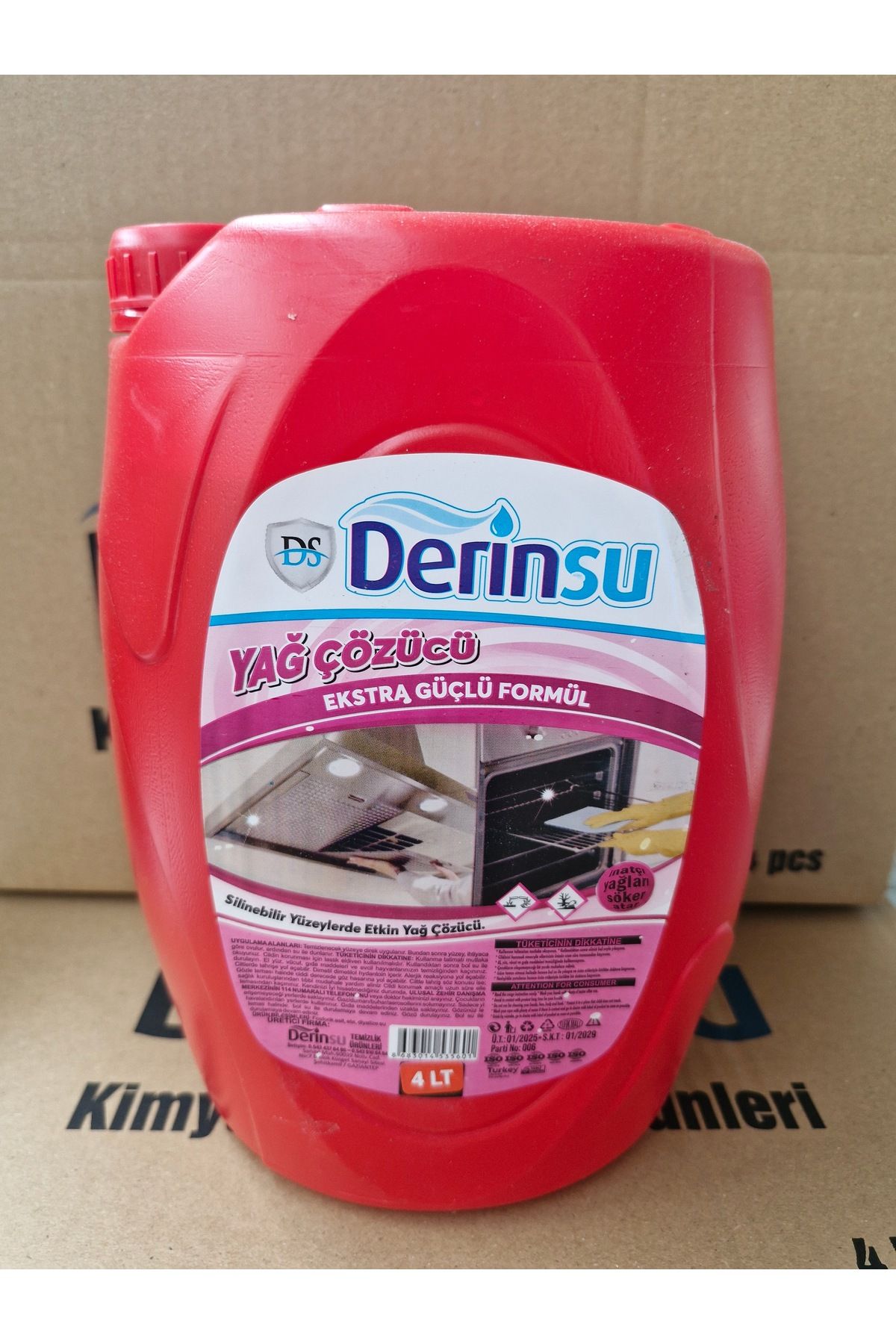 DERİNSU KİMYA YAĞ ÇÖZÜCÜ