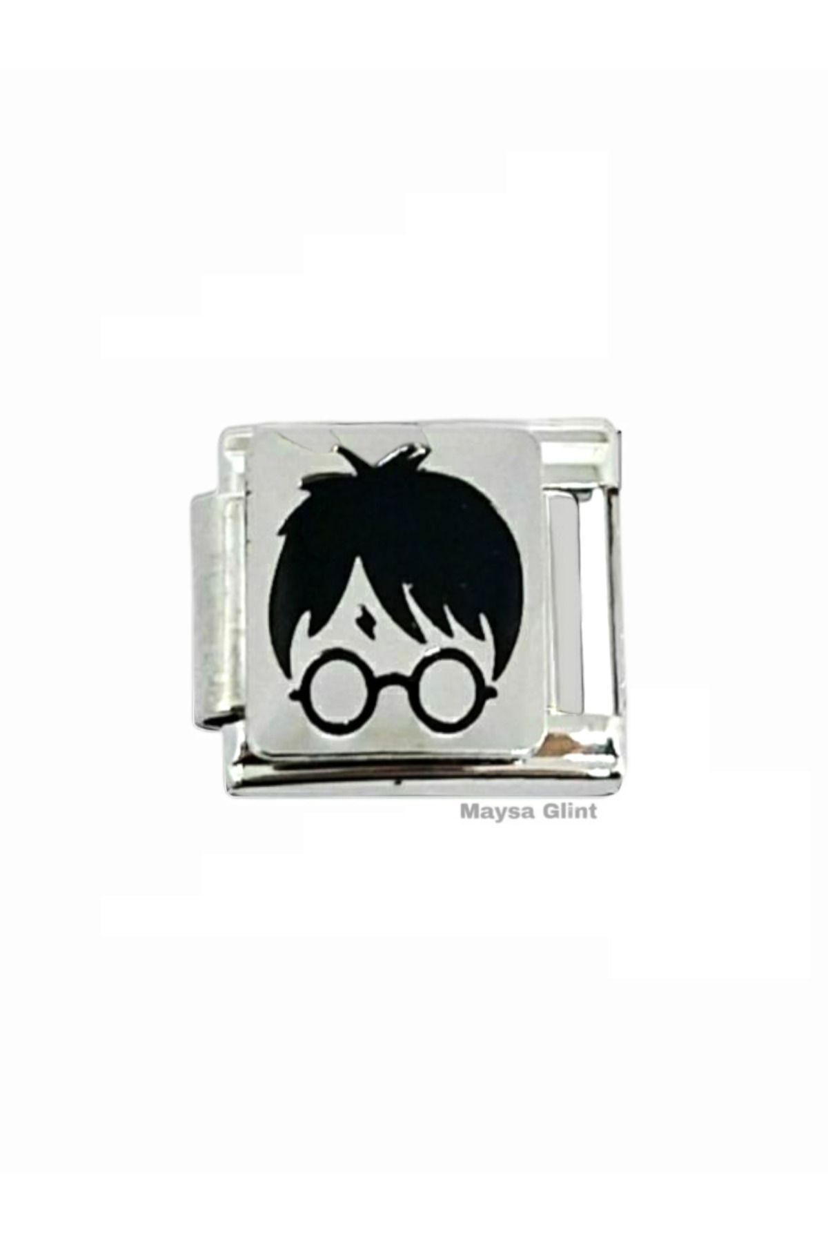 Maysa Glint Harry Potter Paslanmaz Çelik Charm İtalyan Bileklik Charmı
