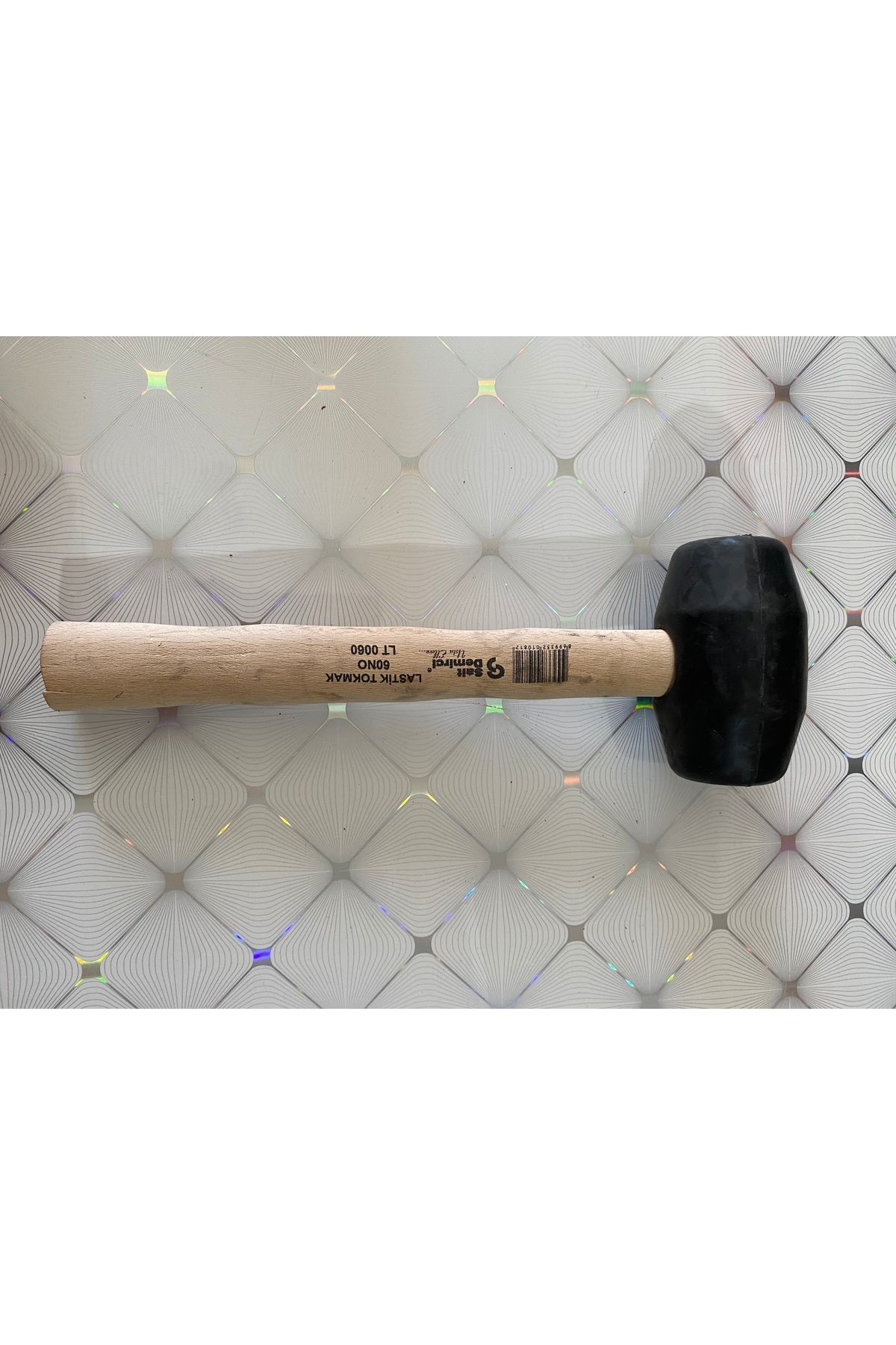 Sait Demirci Ahşap Saplı Tokmak 60 mm