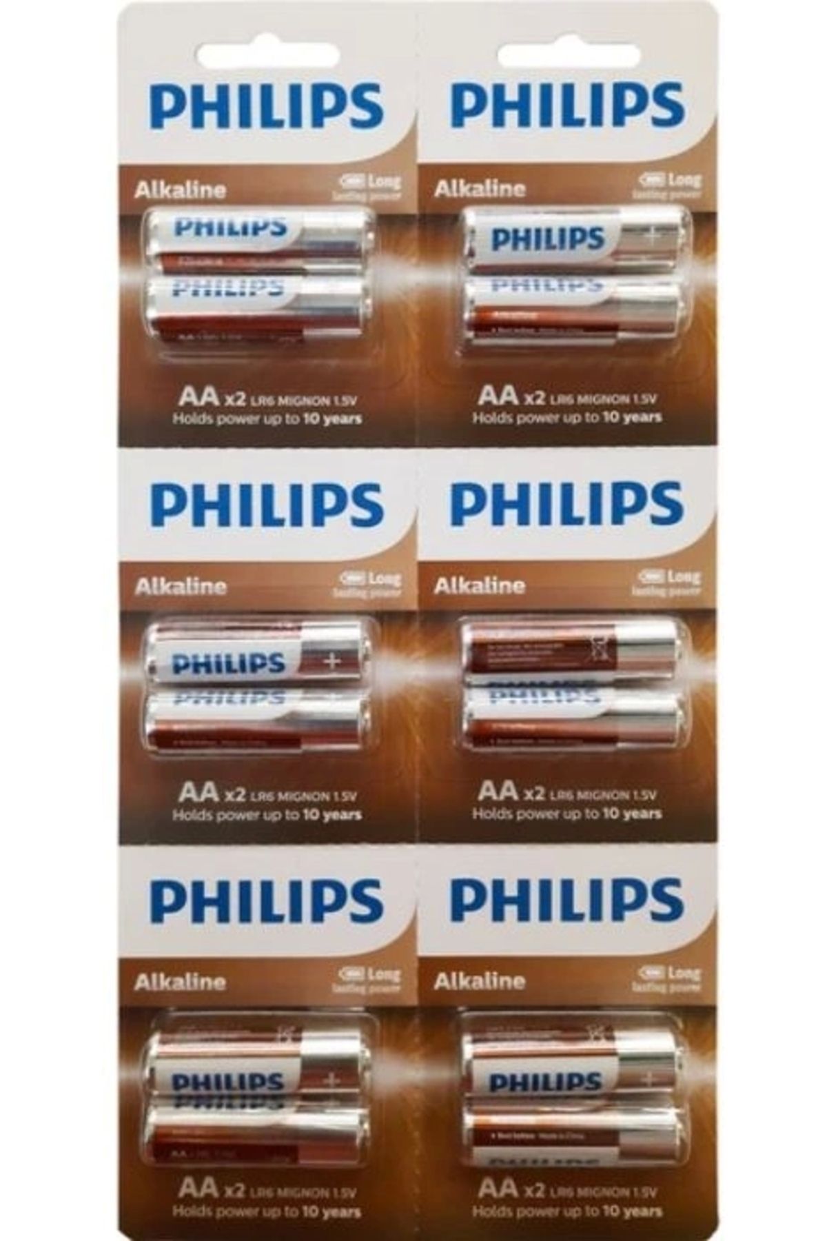ALFA AKSESUAR 03 Phılıps Aa Alkalin Kalem Pil 12li Kartela