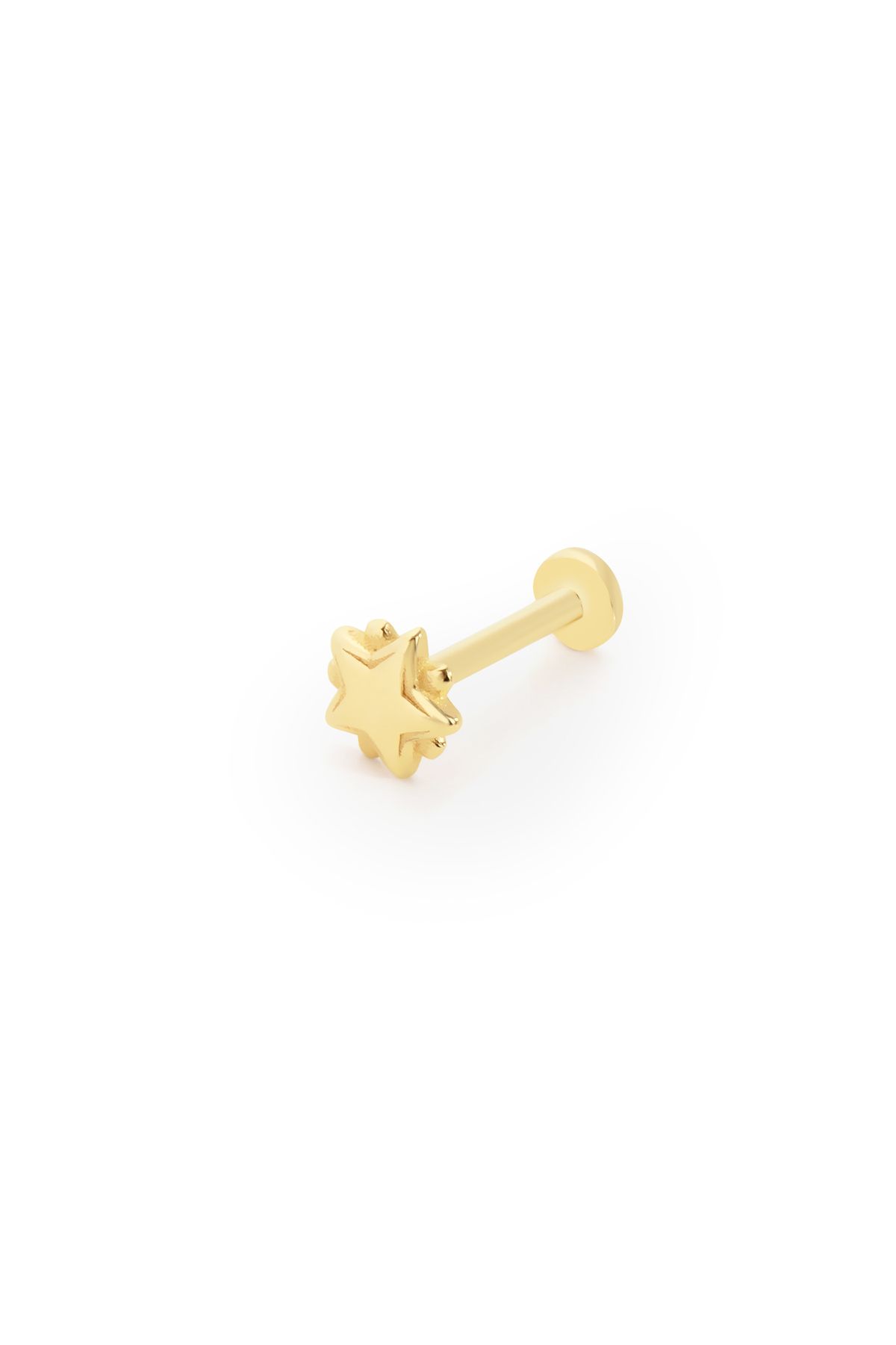 Fay Yamaner 14 Ayar Altın Yıldız Piercing