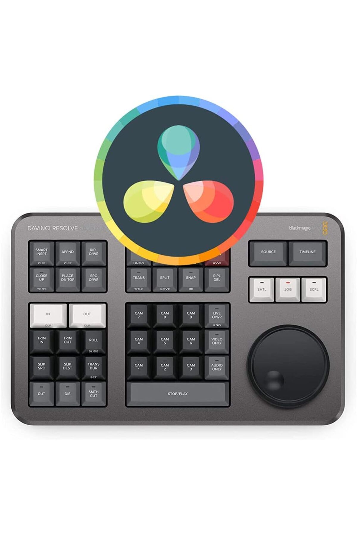 Blackmagicdesign Blackmagic Davinci Resolve Yazılımı + Davinci Resolve Speed Editor Klavye