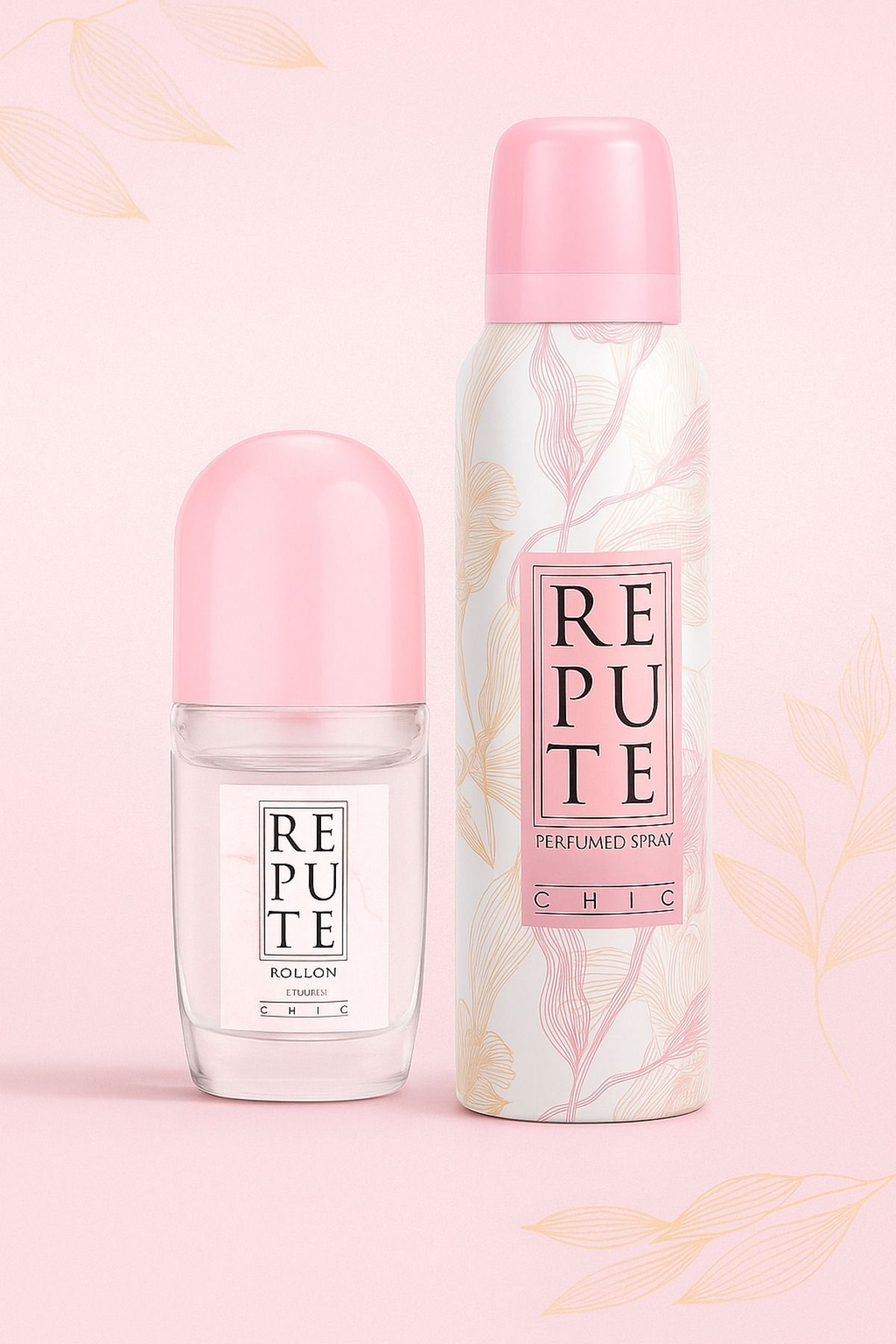 repute Chic 150ml Sprey Deodorant ve 50ml Koltuk Altı Roll On
