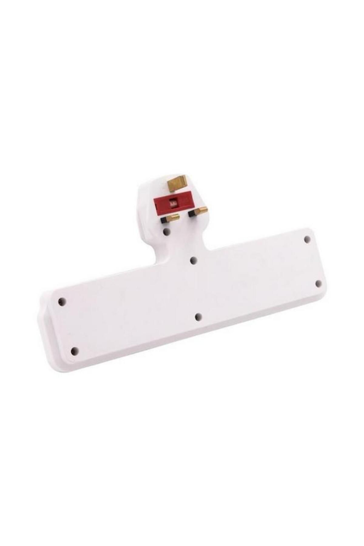 Generic-HOME BEST 3-Way Socket Power Adapter with 2-USB Port White AU213USB-C-W 6
