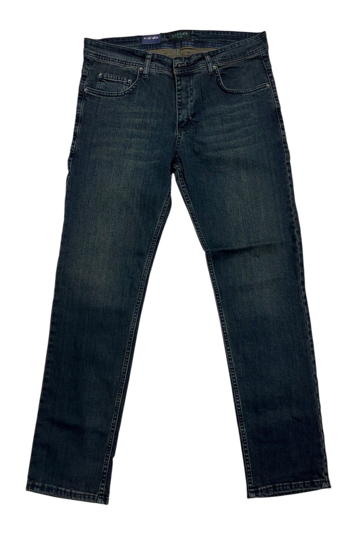 konum Antrasit Mavi Renk Normal Paça Erkek Kot Pantolon