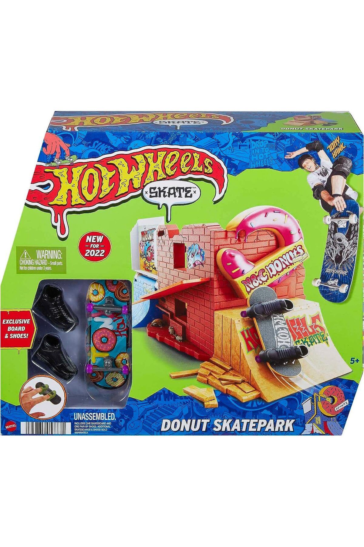 NECO TOYS Hot Whe els Donut Kaykay Parkı Oyun Seti
