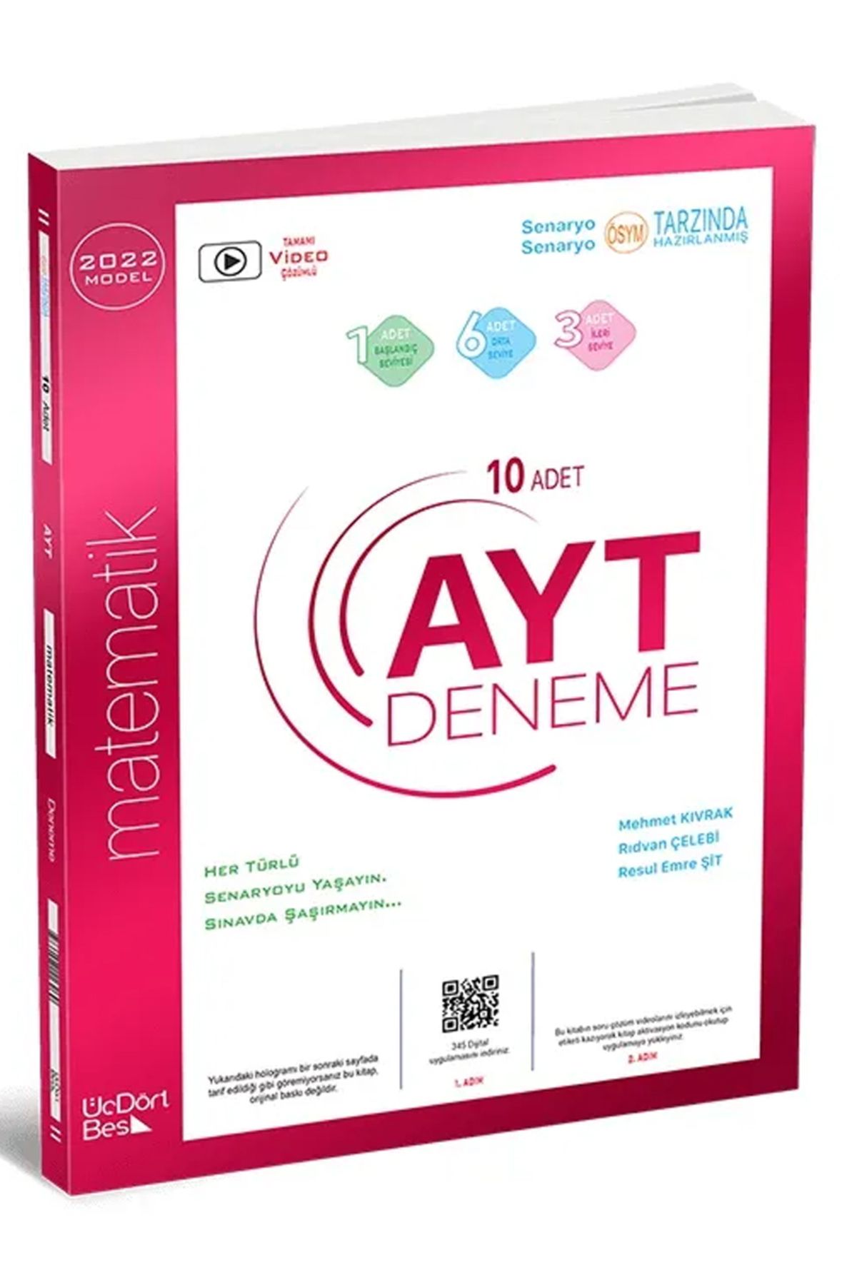 Altınpost Yayınları AYT 10 lu Matematik Deneme